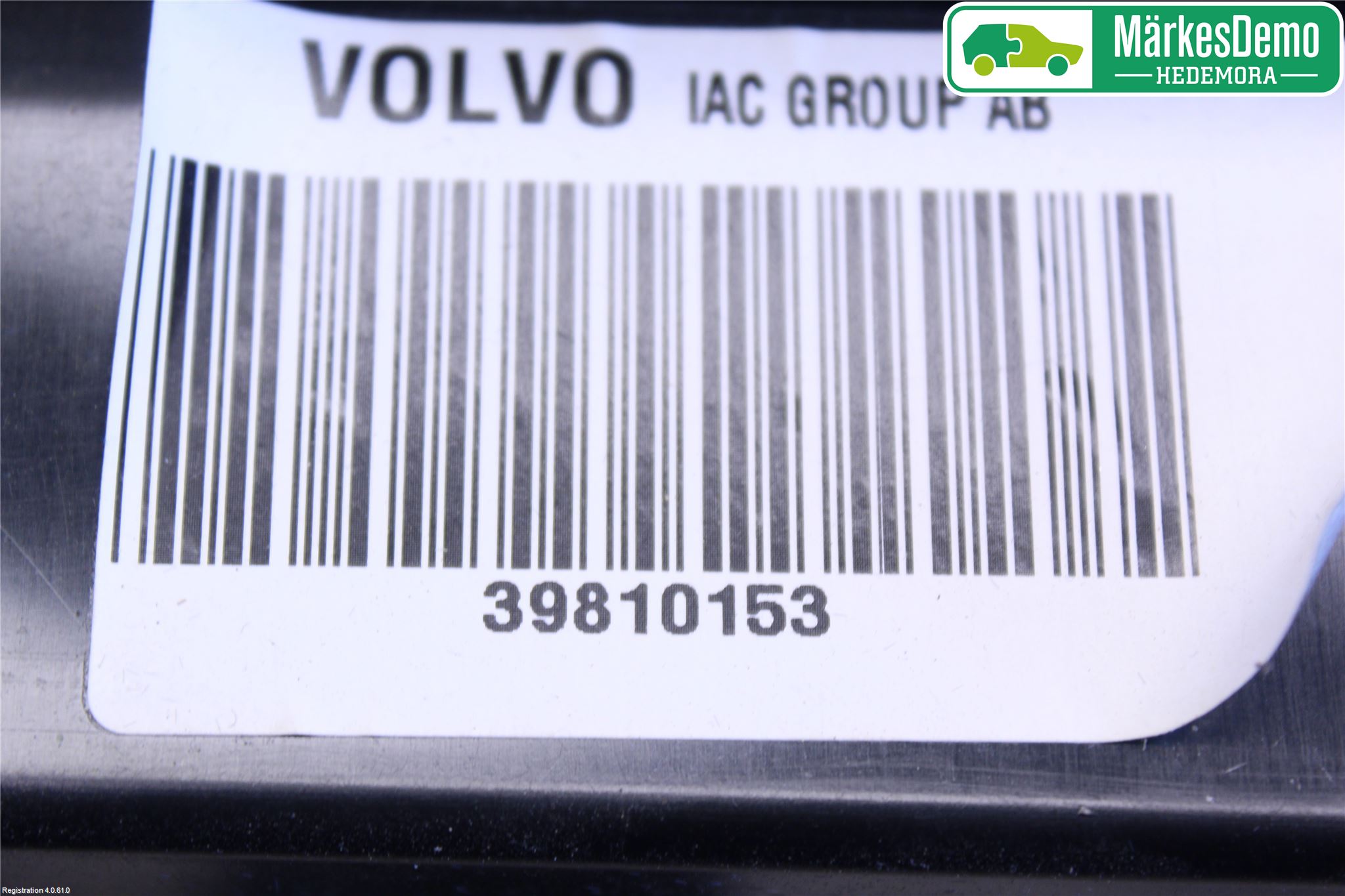 Volvo XC70 14-16 Innr Hanskerom