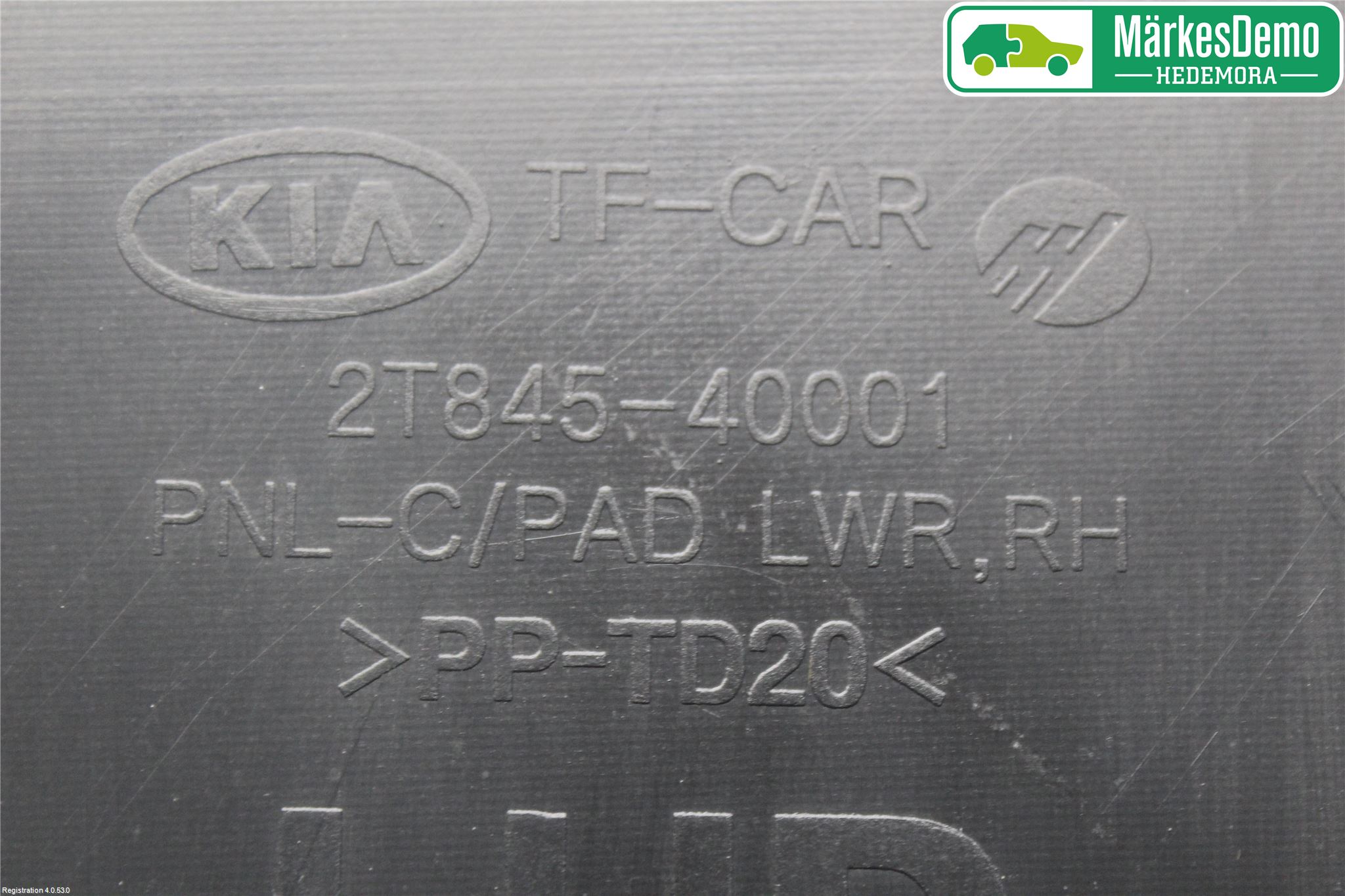 Kia OPTIMA 00-15 Innr Hanskerom