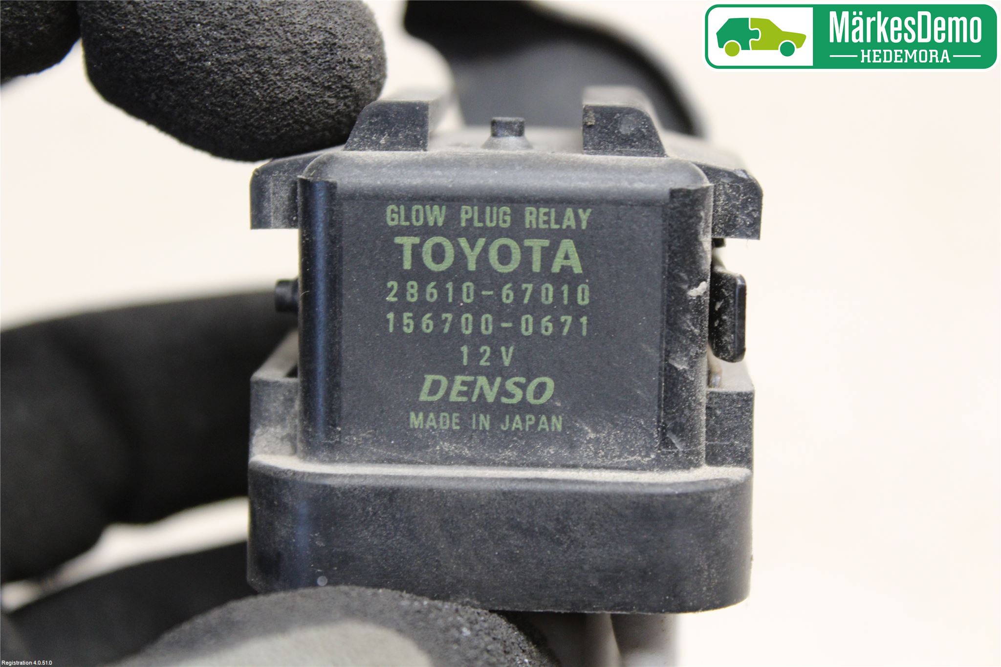 Toyota AVENSIS 09-15 Rele Gløding Diesel
