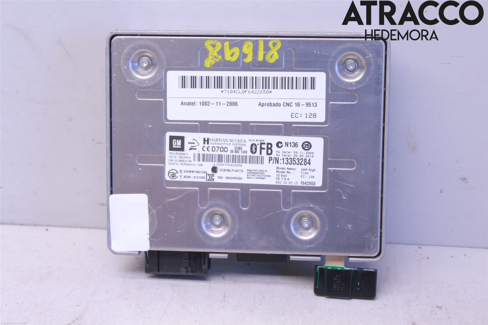 Opel CASCADA 13-19 Styreenhet Tale