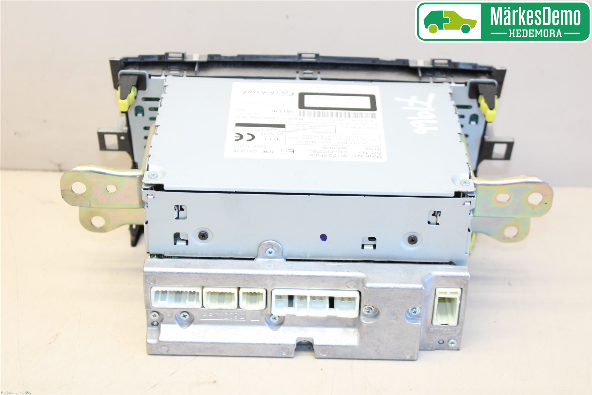 Toyota VERSO 09-18 Stereo Radio Med Cd