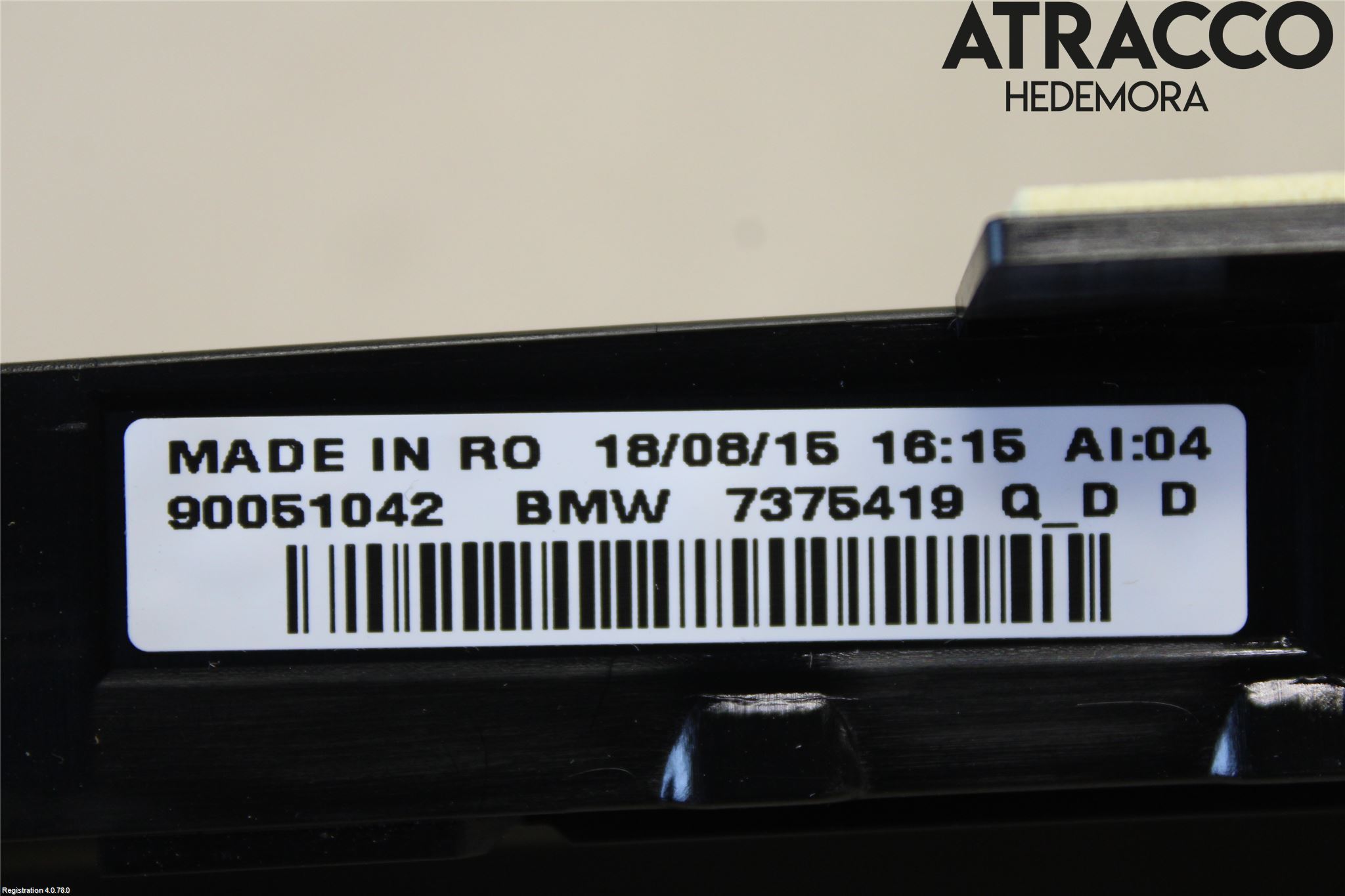 BMW 4 F32/F33/F82/F83 13-20 Bremselys Bakrute