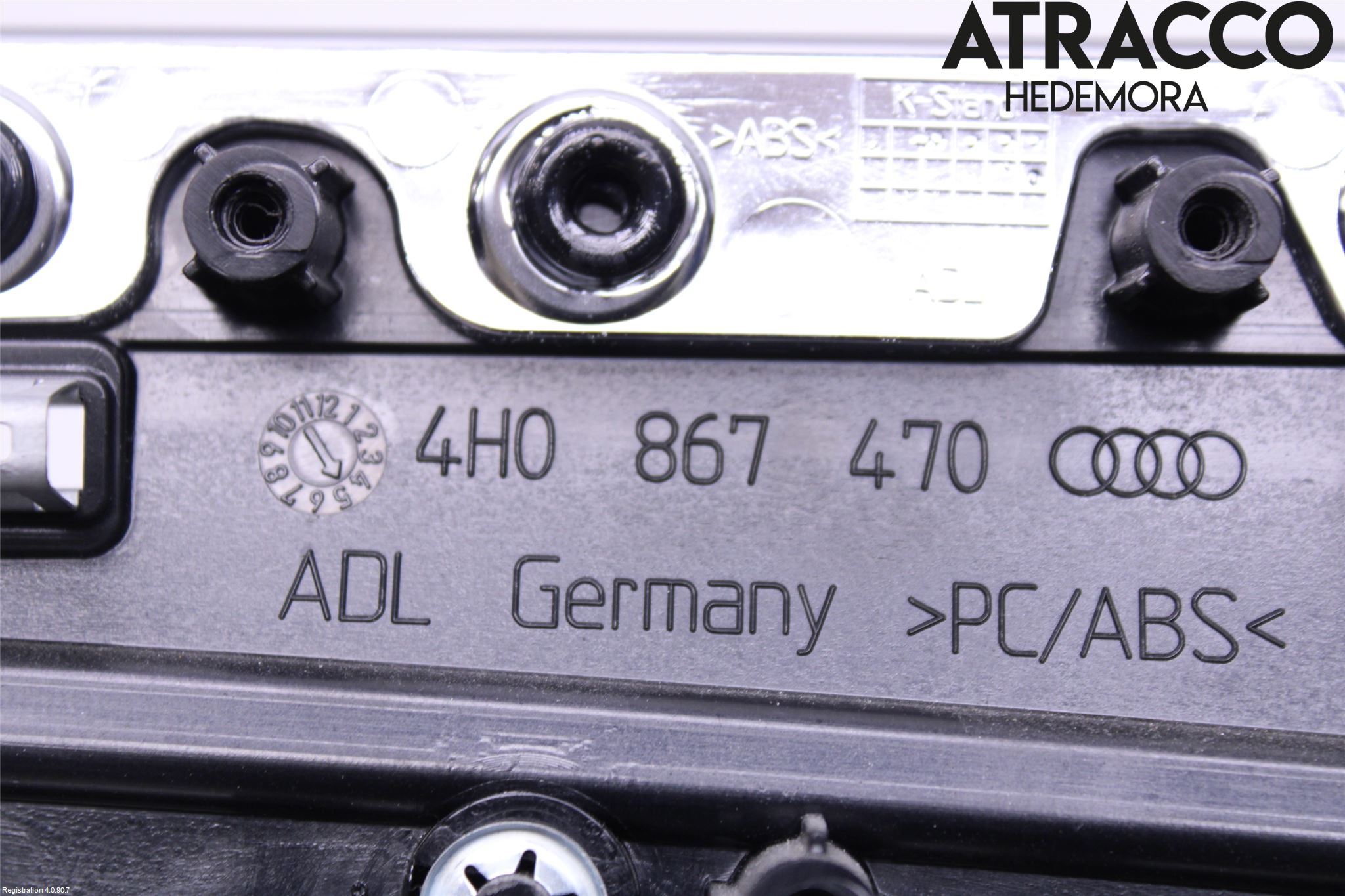 Audi A8/S8 4H 10-17 Innr Dørhandtak H Indre