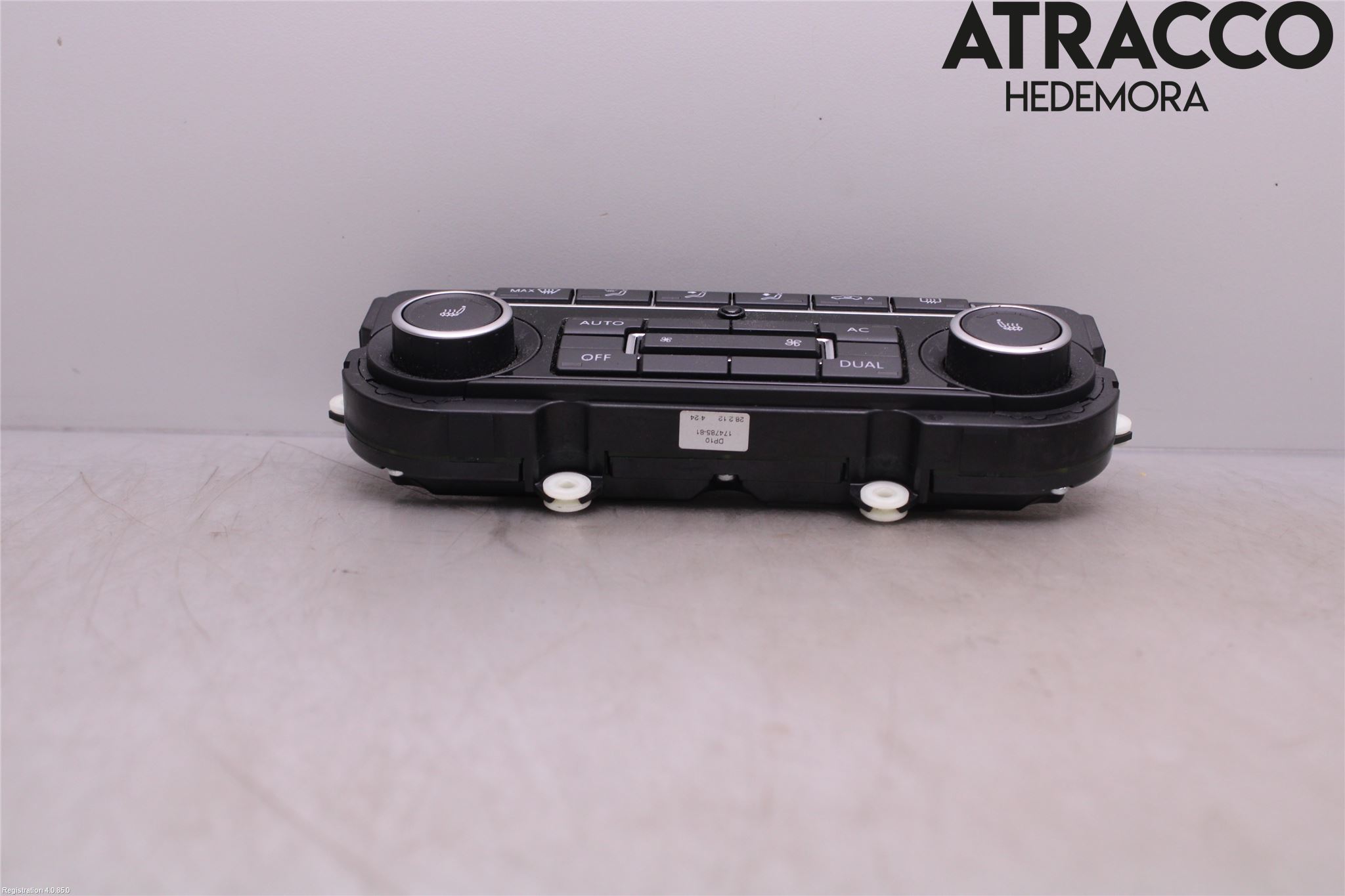Volkswagen VW SCIROCCO 09-17 Varme Ac Betjening-Display