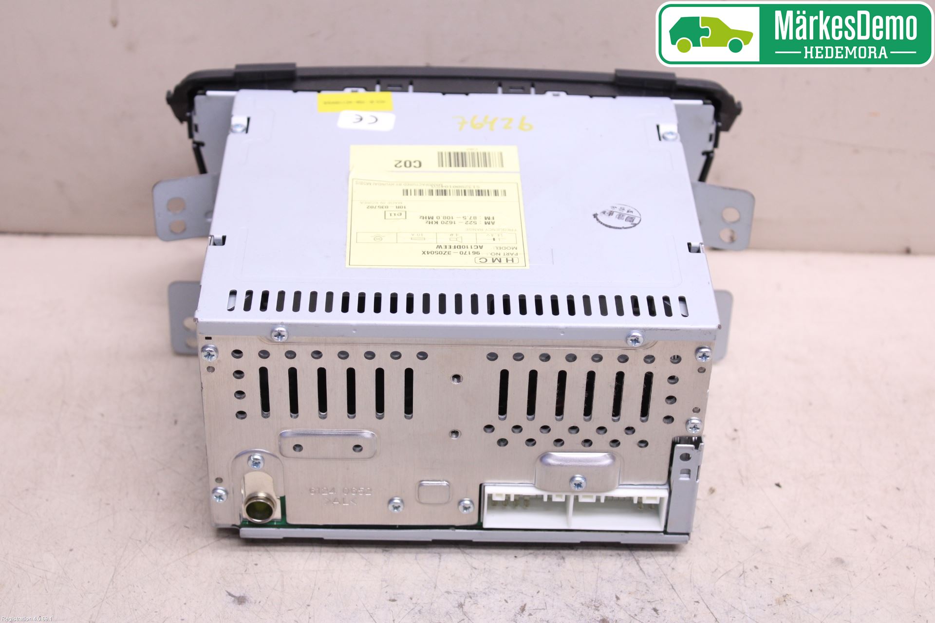 Hyundai i40 08-15 Stereo Radio Med Cd