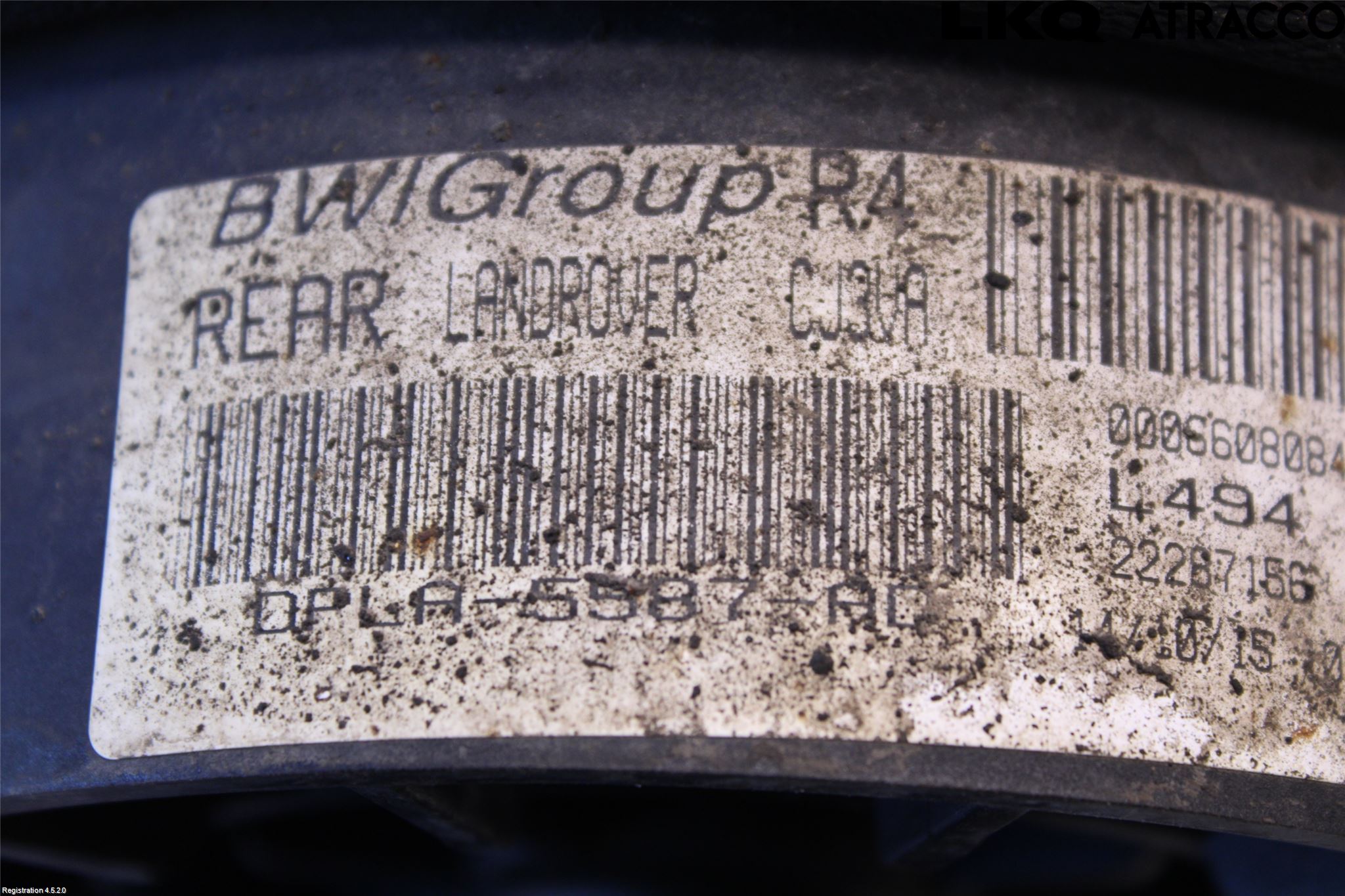 Landrover RANGE ROVER SPORT (L494) 14-22 Nivåreg Belg - Luftpute
