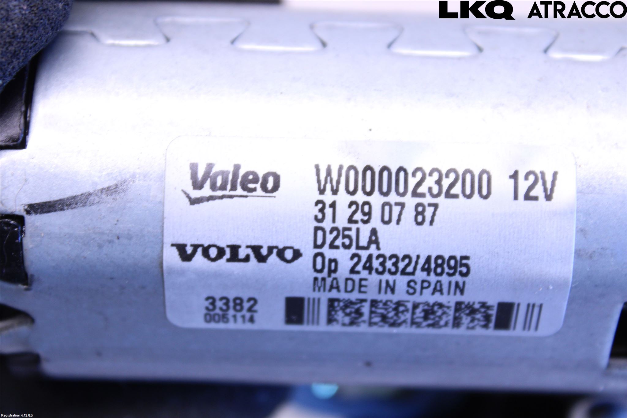 Volvo V70 08-13 Viskermotor Bakluke
