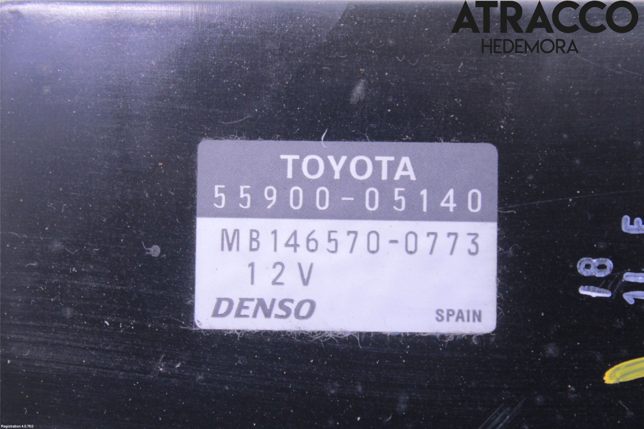 Toyota AVENSIS 03-06 Varme Ac Betjening-Display