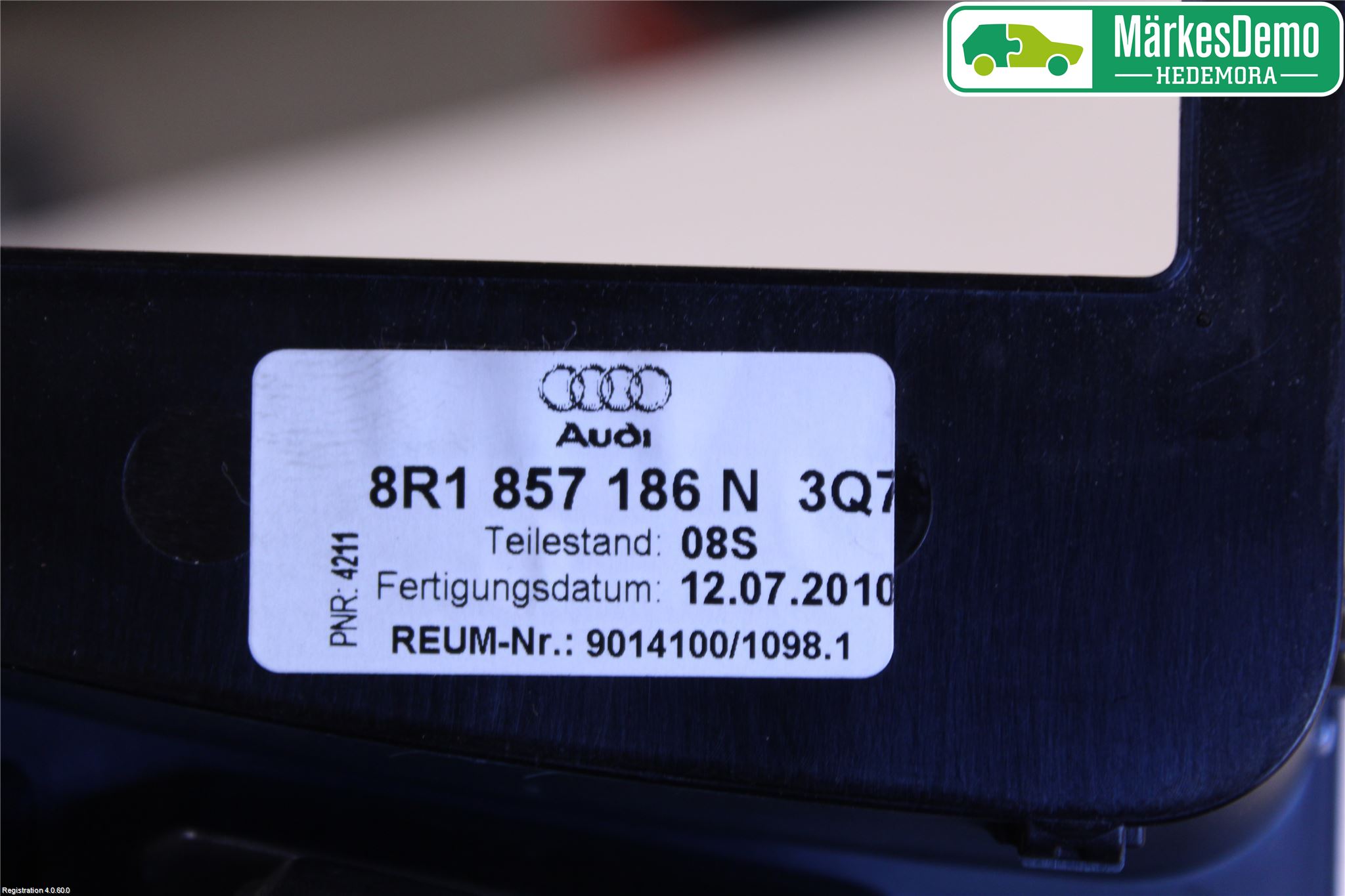 Audi Q5 09-16 Innr Radio Ramme