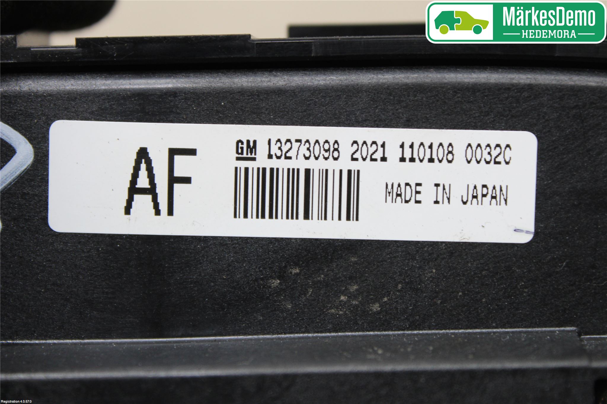 Opel INSIGNIA 09-16 Varme Ac Betjening-Display