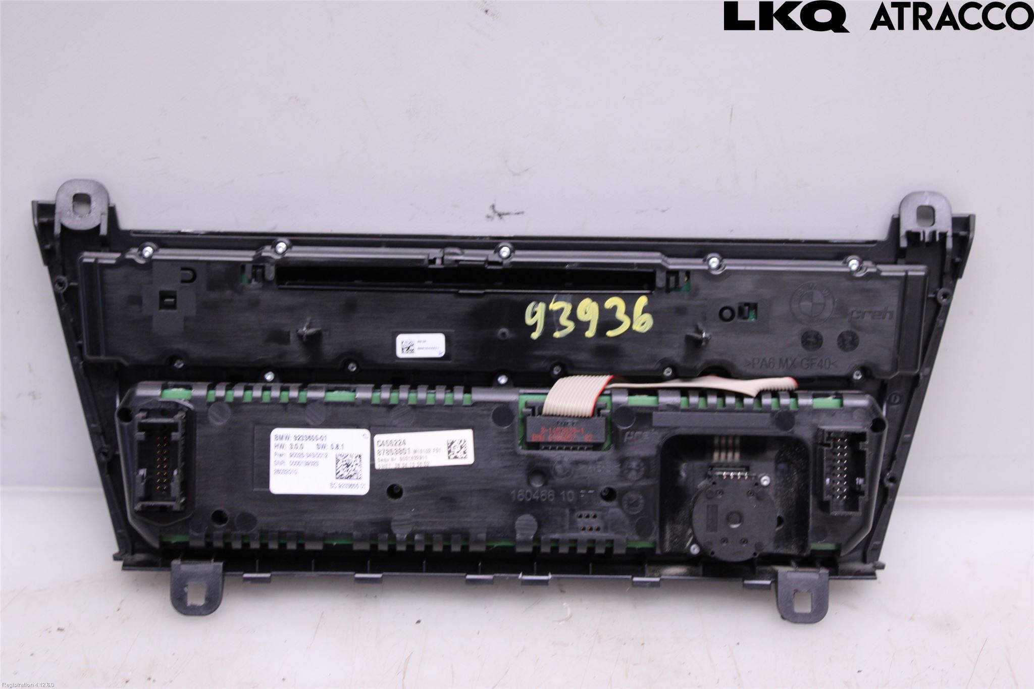 BMW 5 GT F07 09-17 Varme Ac Betjening-Display