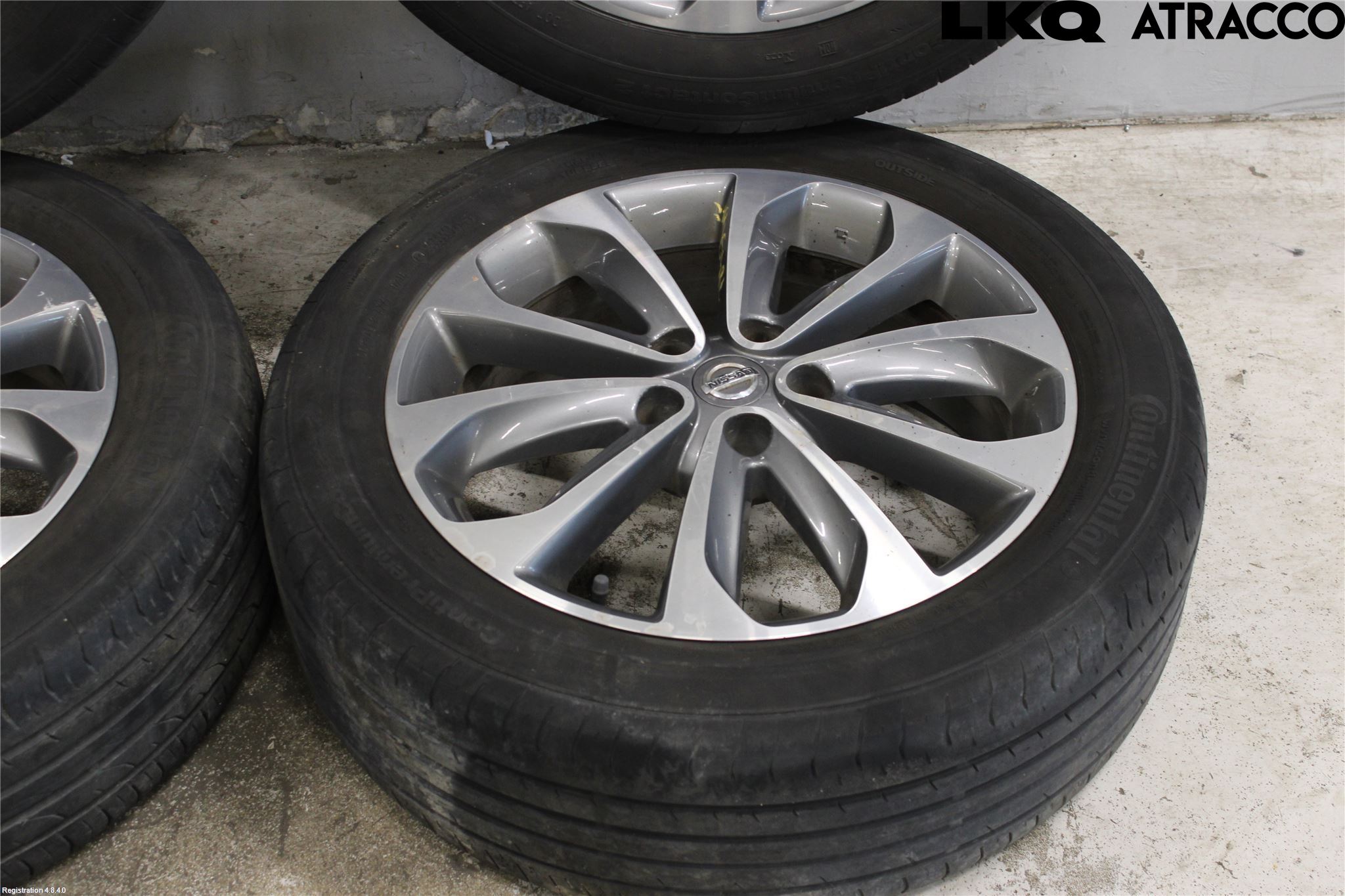 Nissan QASHQAI+2  10-14 Dekk Sommer På Alu Felg 4Stk