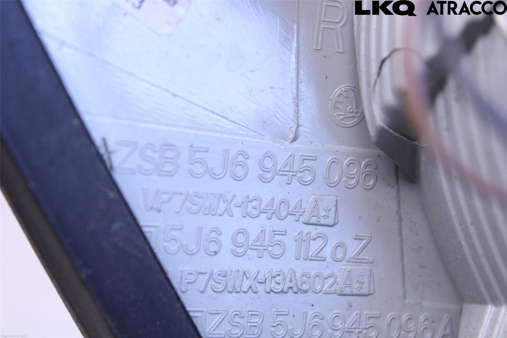 Skoda FABIA 07-14 Baklykt Høyre