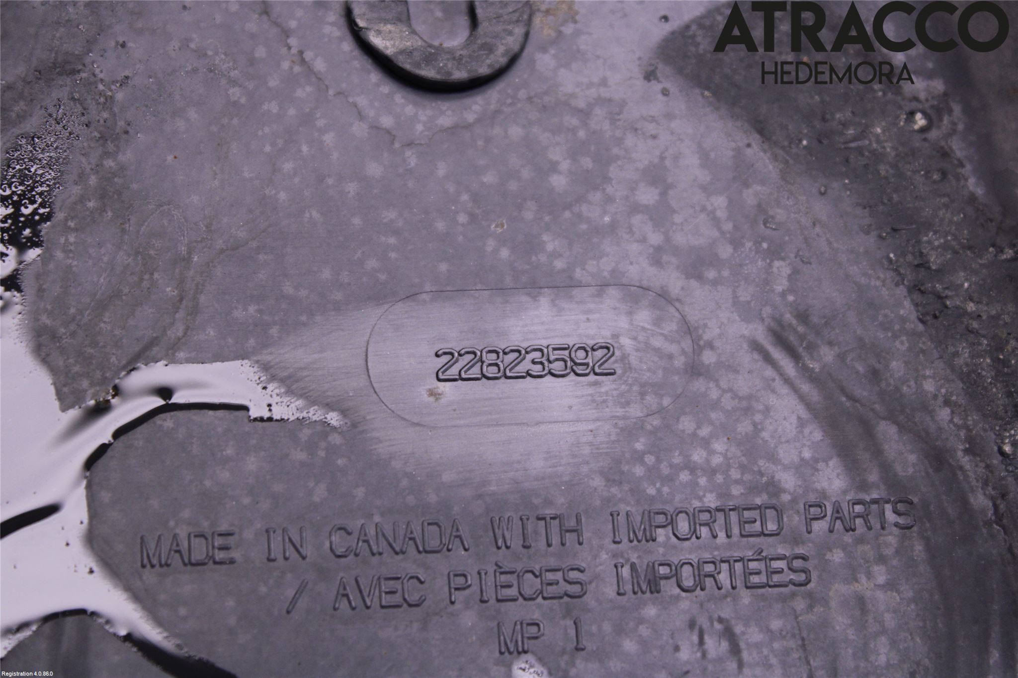 Chevrolet CAMARO Bunnplate U Motor-Gear-Dørk