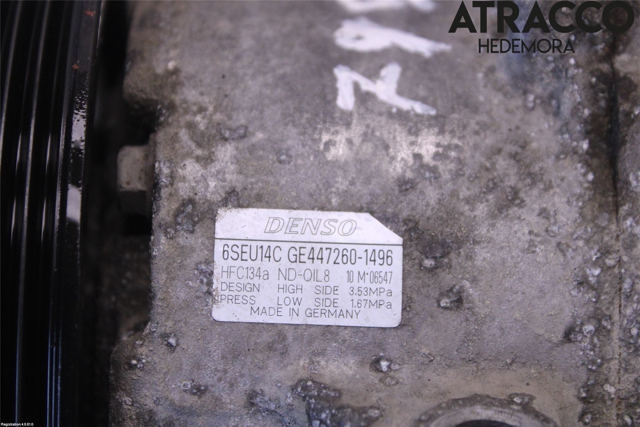 Toyota AURIS 10-12 Varme Ac Kompressor