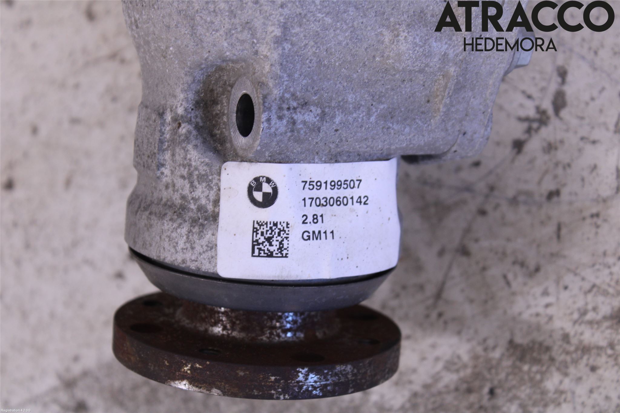 BMW 3 F30/F31/F80 12-19 Kardang Foran