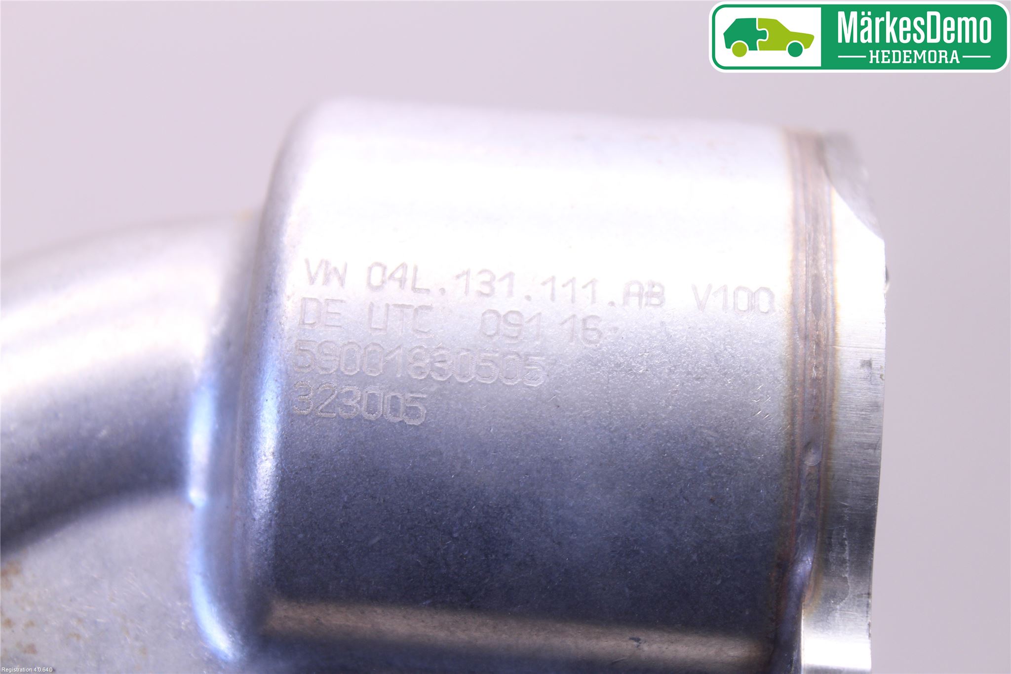 Audi A4/S4 B9 16-19 Intercooler Rør-Slange