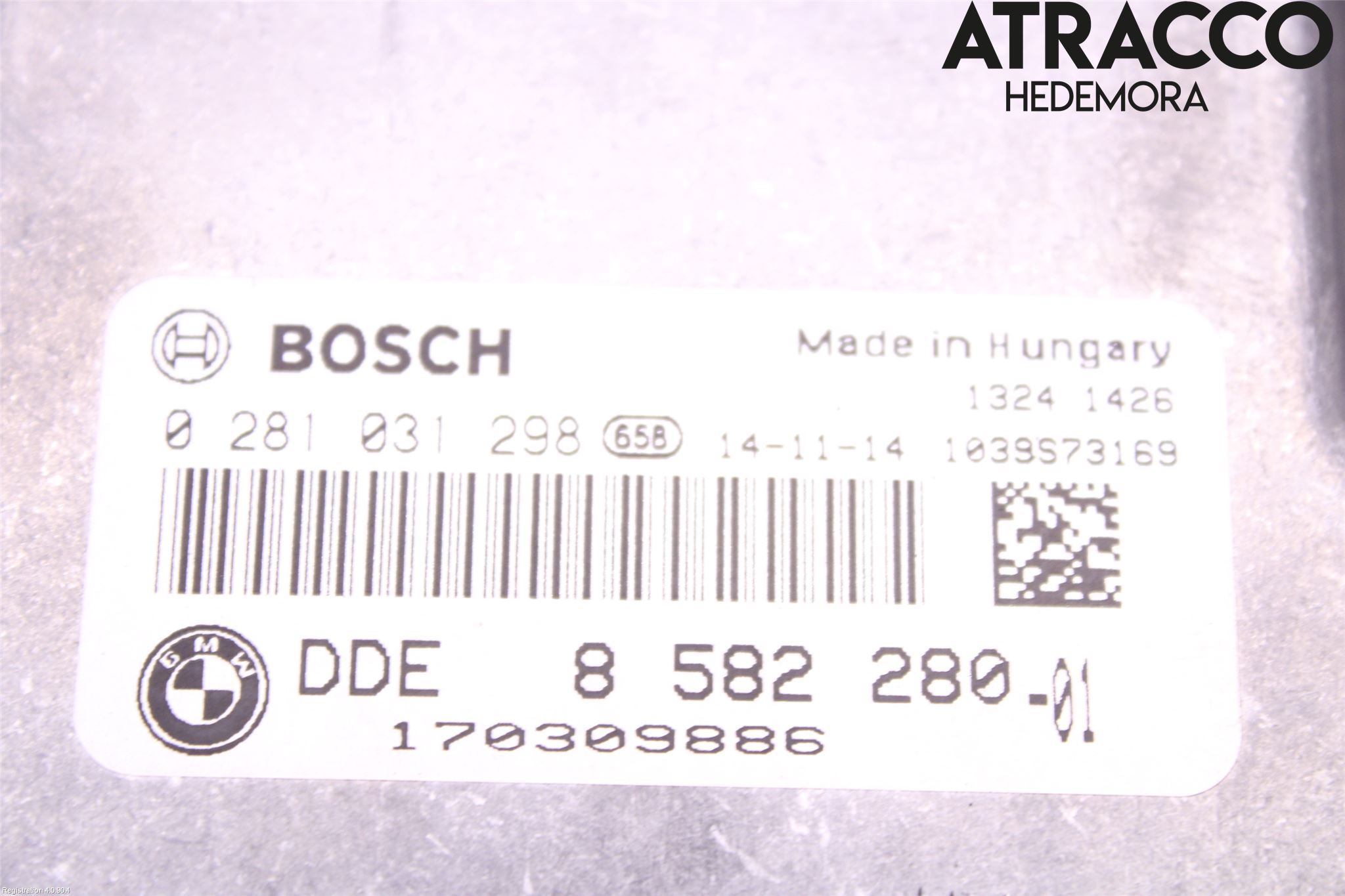 BMW 1 F20/F21 11-19 Styreenhet Dieselpumpe