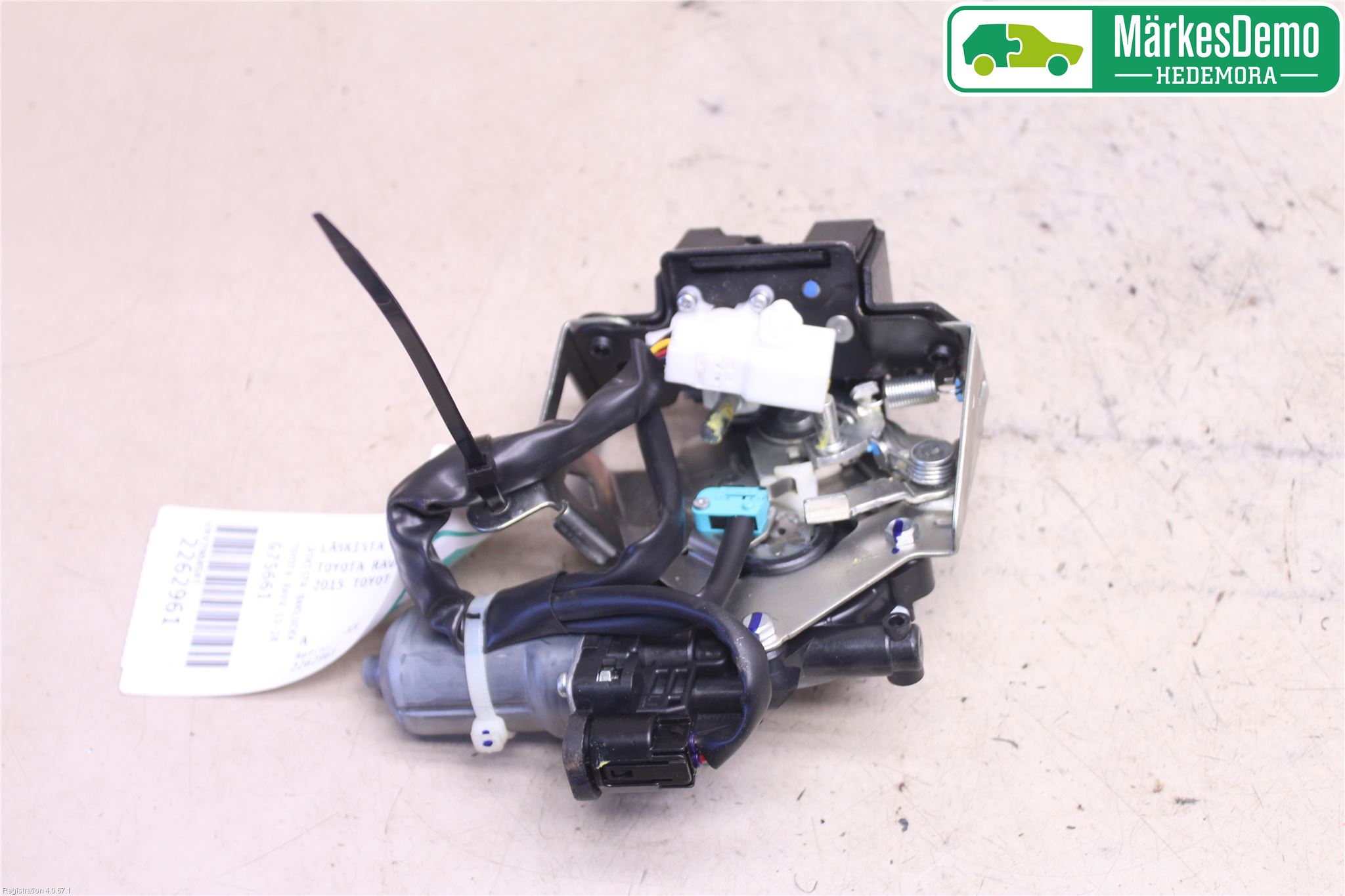 Toyota RAV4 13-18 Bakluke-Lokk Låsekasse