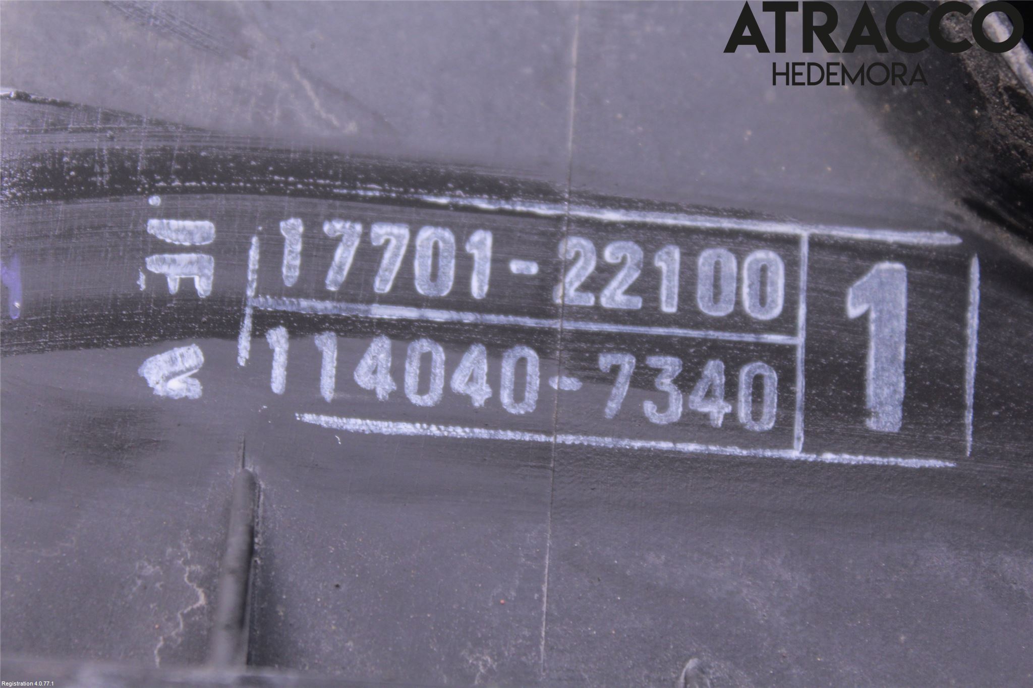 Toyota COROLLA VERSO 02-04 Luftfilter Boks