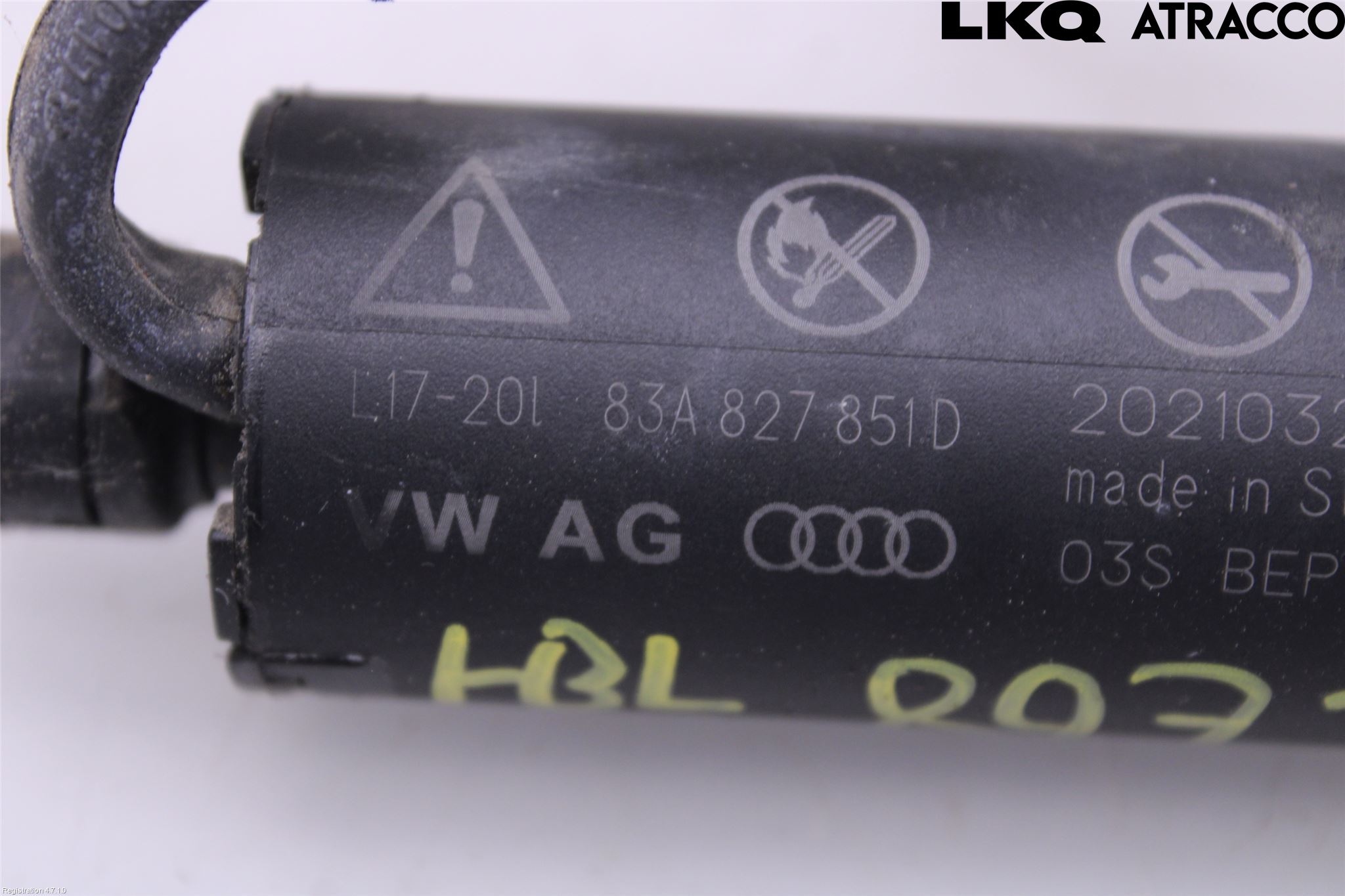 Audi Q3 F3 19- Baklukeåpner Automatisk