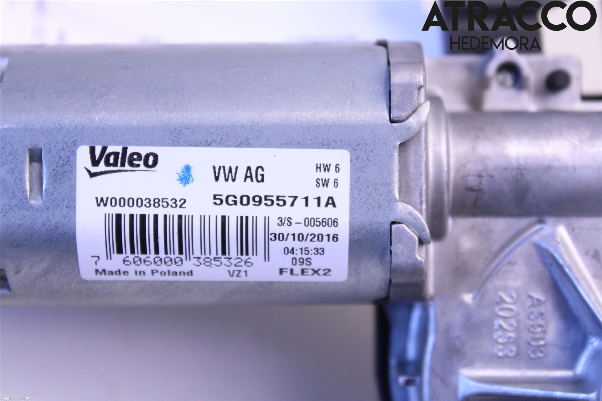 Volkswagen VW TIGUAN 16-24 Viskermotor Bakluke