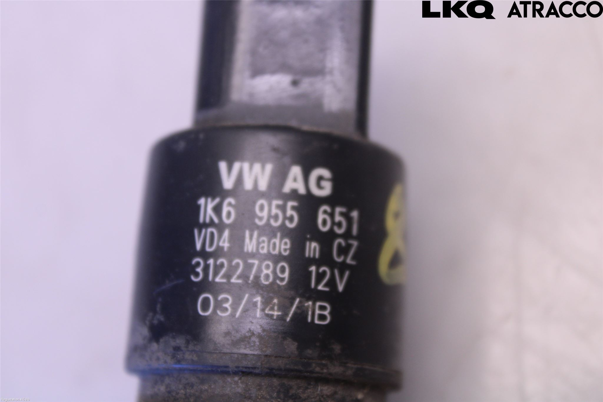 Volkswagen VW PASSAT 11-14 Spylerpumpe Frontrute