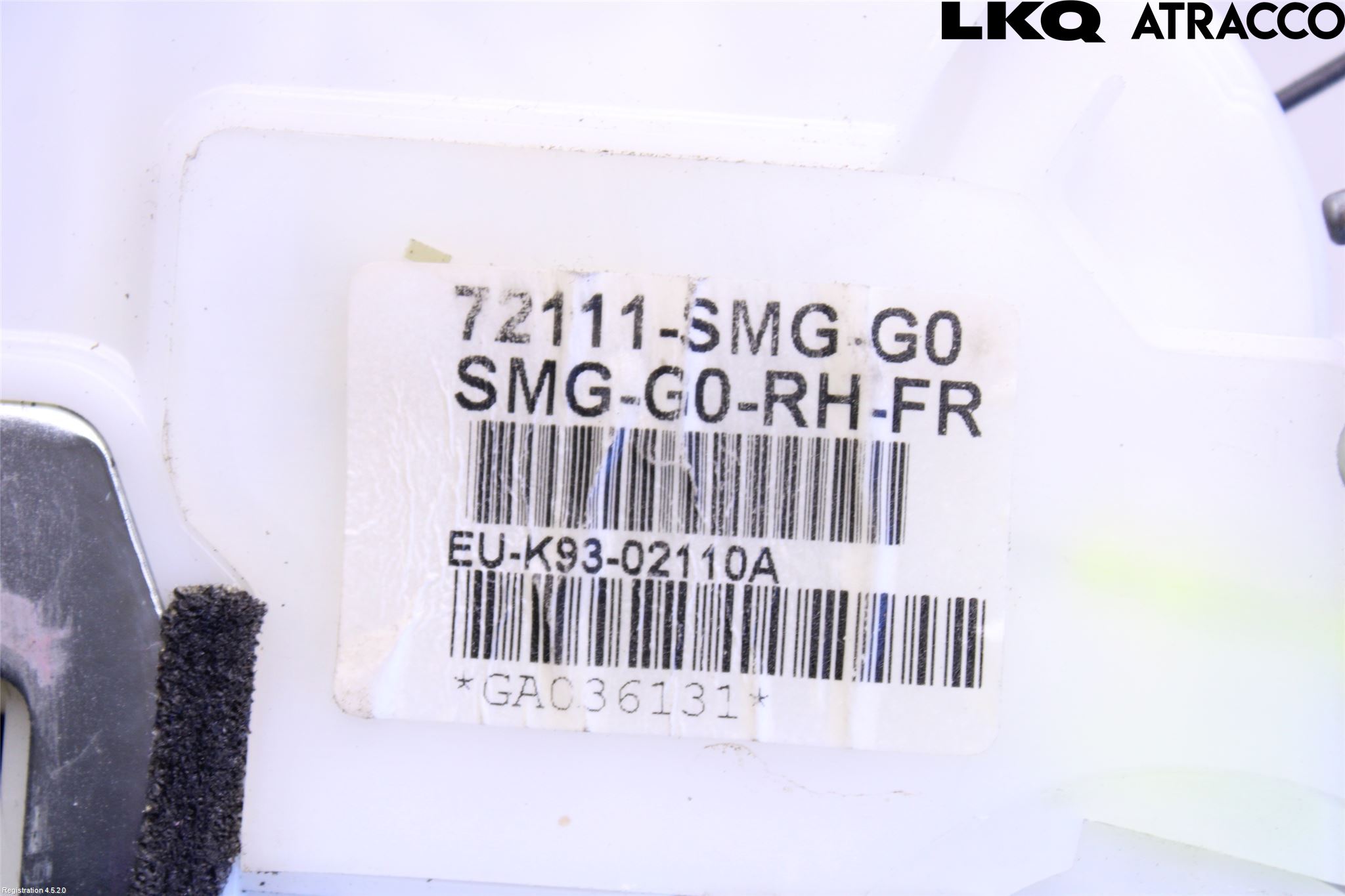 Honda CIVIC 06-11 Dørlås - Låsekasse