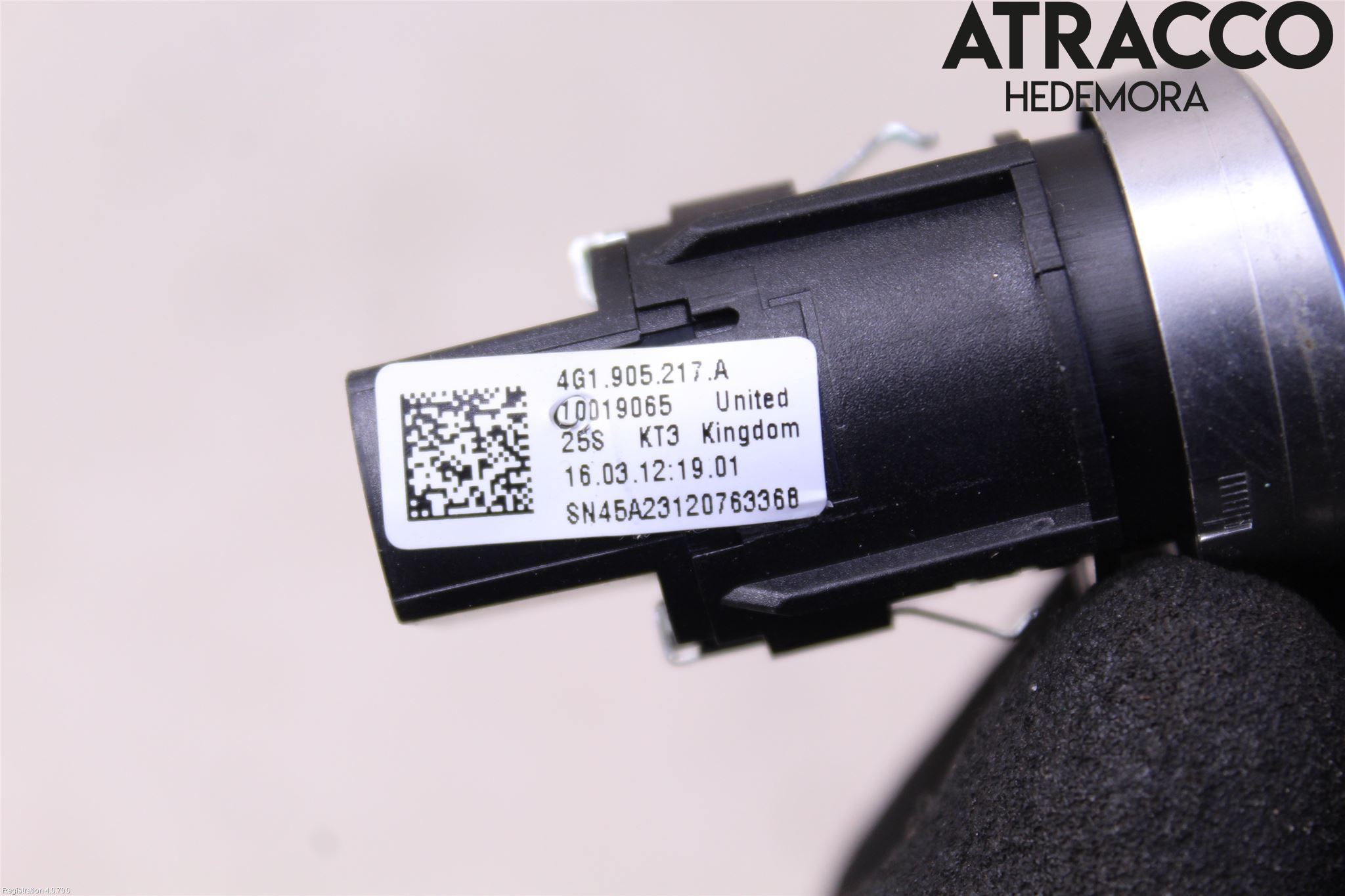 Audi A7/S7 4G 11-17 Startknapp Personbil