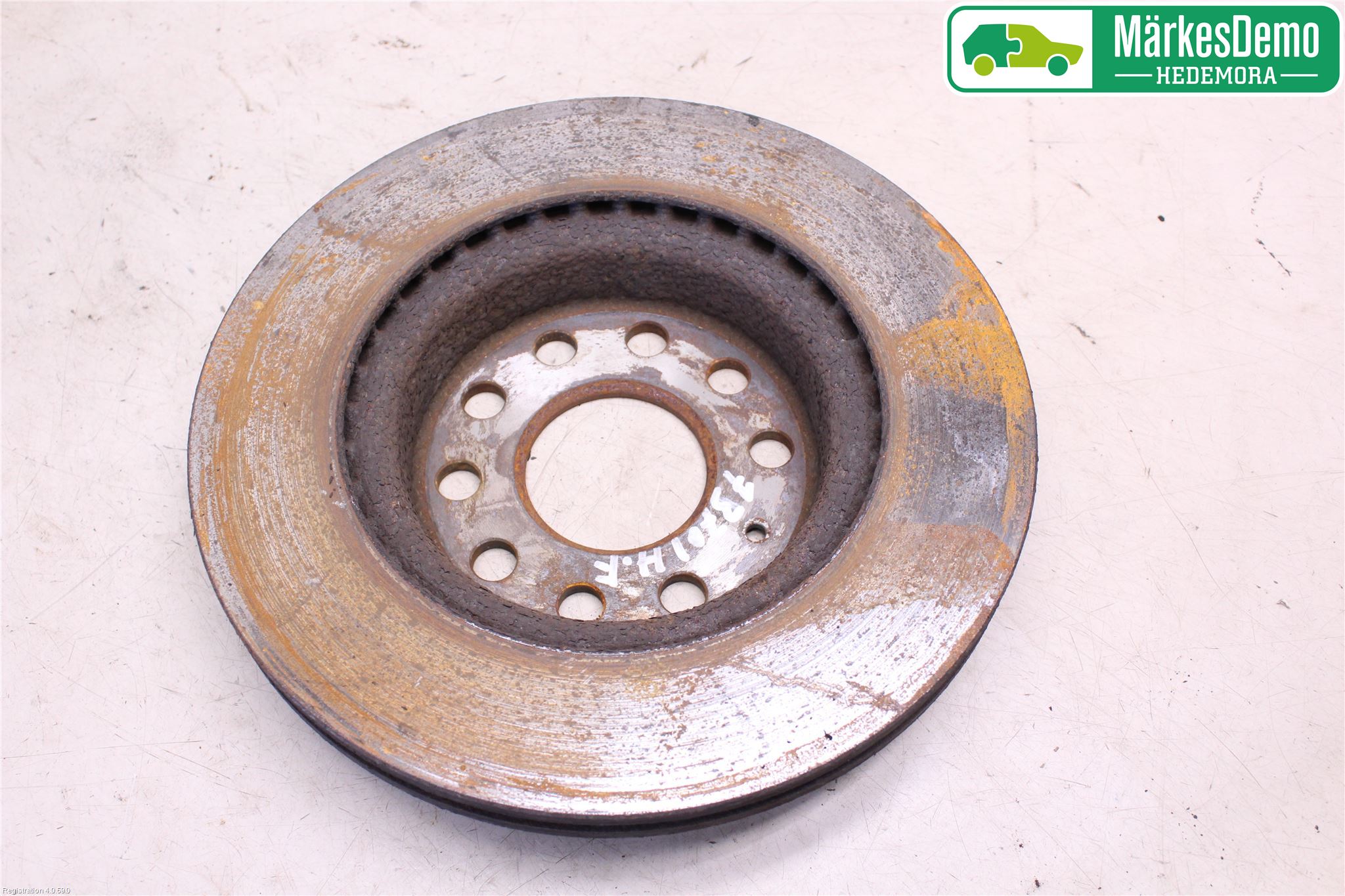 Volkswagen VW GOLF VI 09-13 Bremseskive Foran