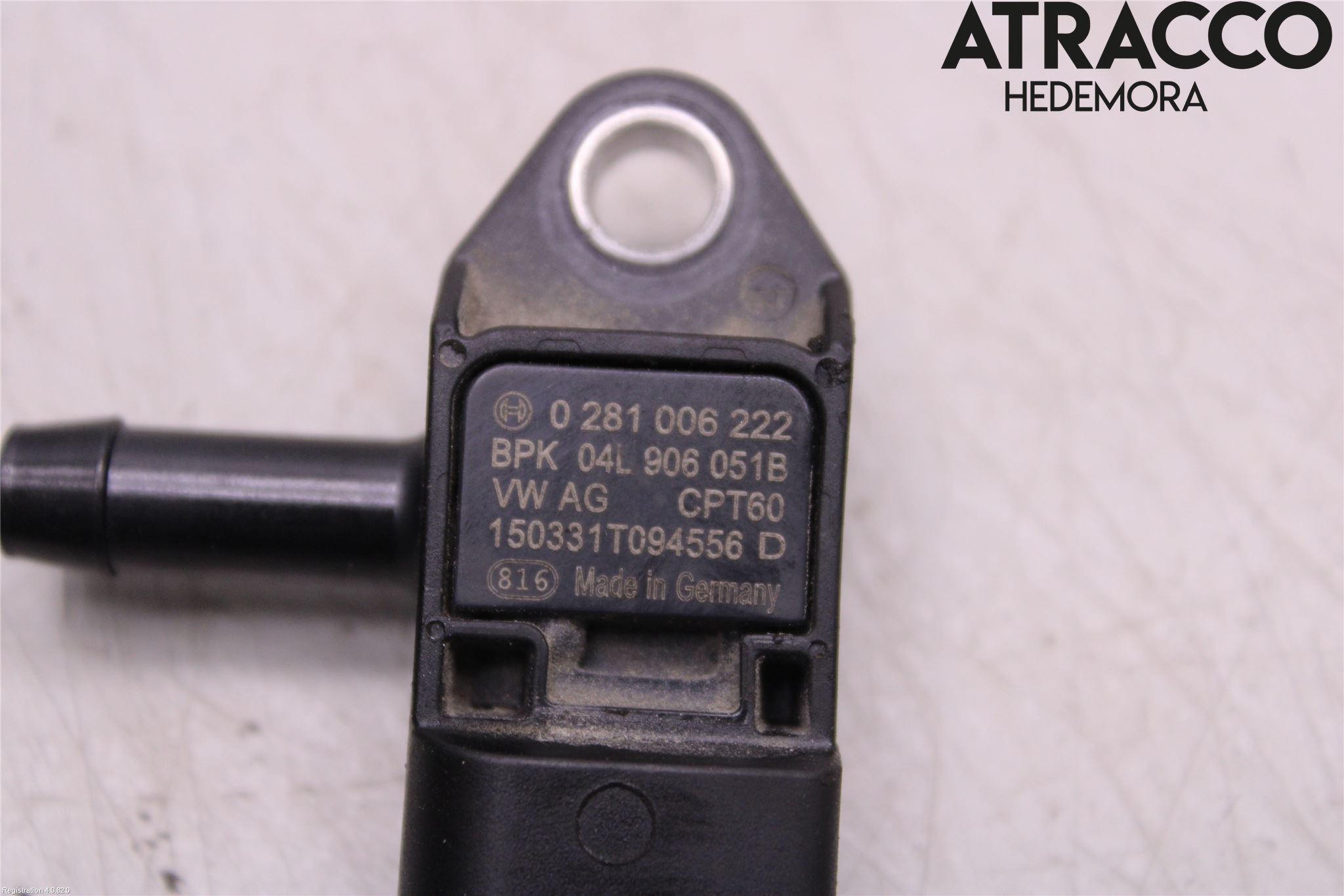 Volkswagen VW GOLF SPORTSVAN 15-20 Sensor Temp-Trykk Avgass