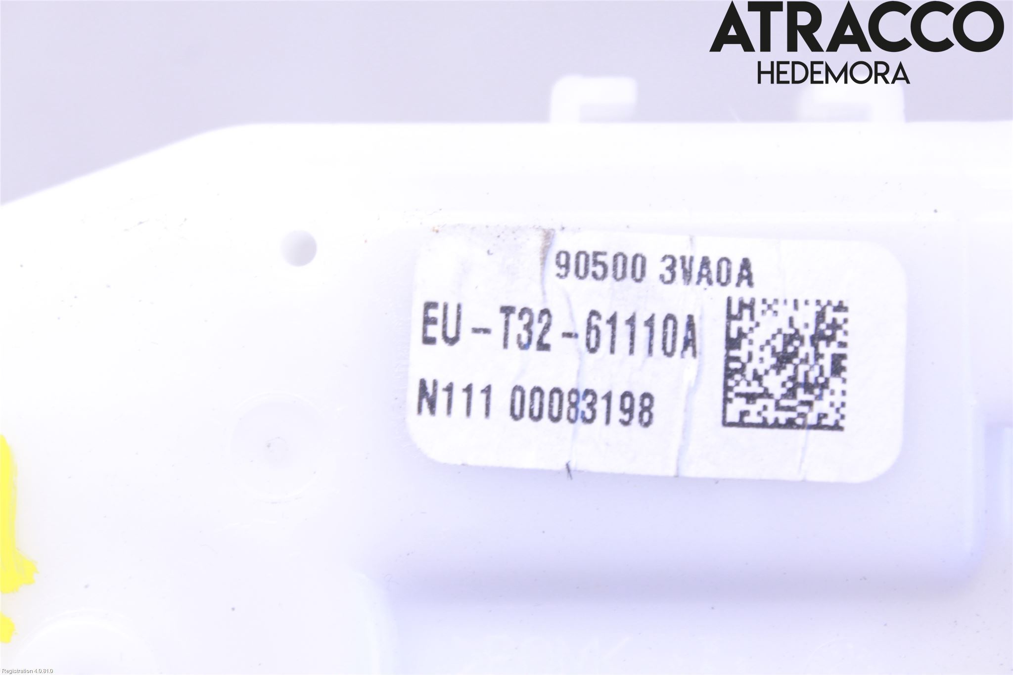 Nissan NOTE E12 14-20 Bakluke-Lokk Låsekasse