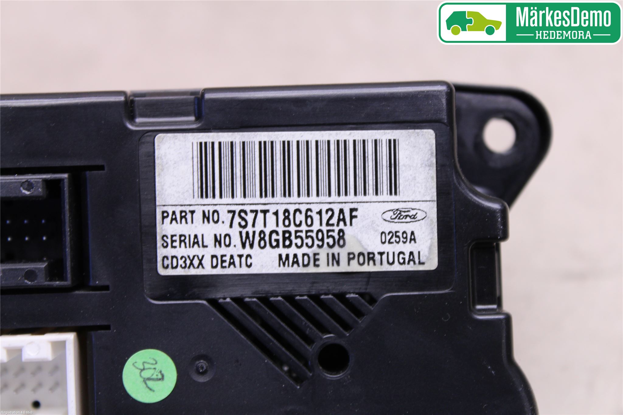 Ford S-MAX 06-15 Varme Ac Betjening-Display