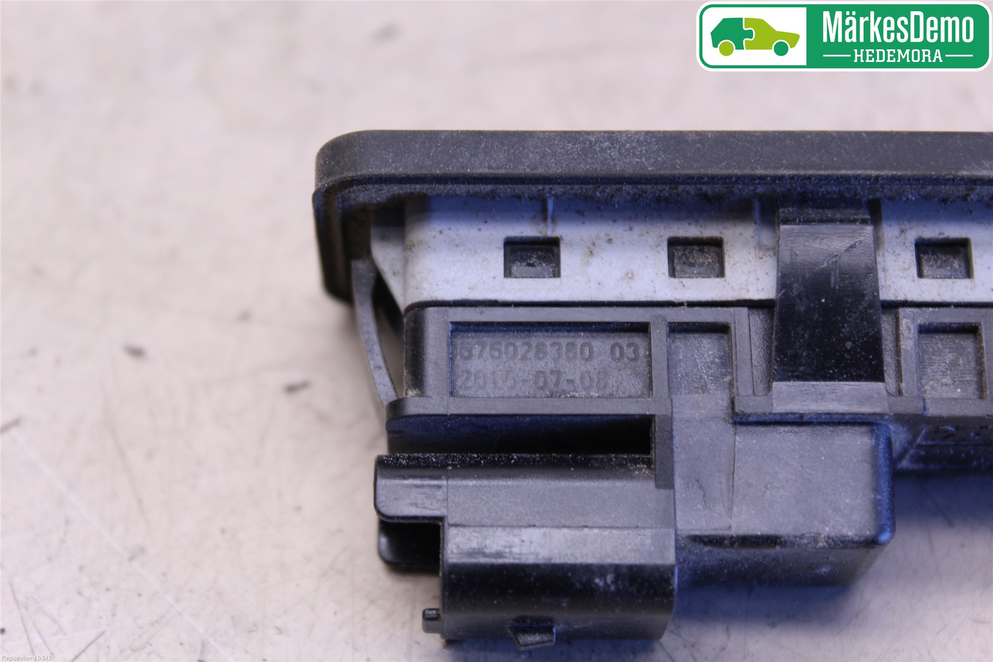 Citroen C4 CACTUS 14-20 Bakluke Handtak Ytre