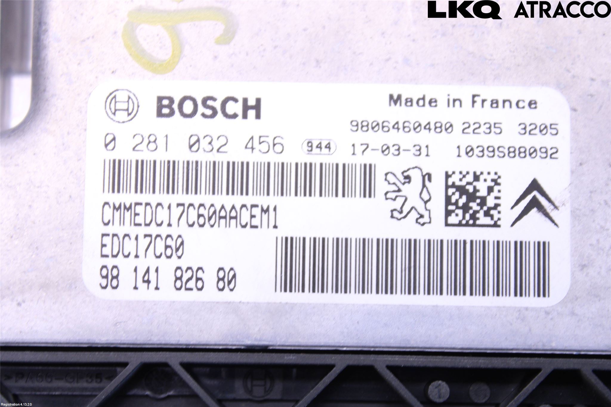 Peugeot PARTNER 16-18 Styreenhet Dieselpumpe