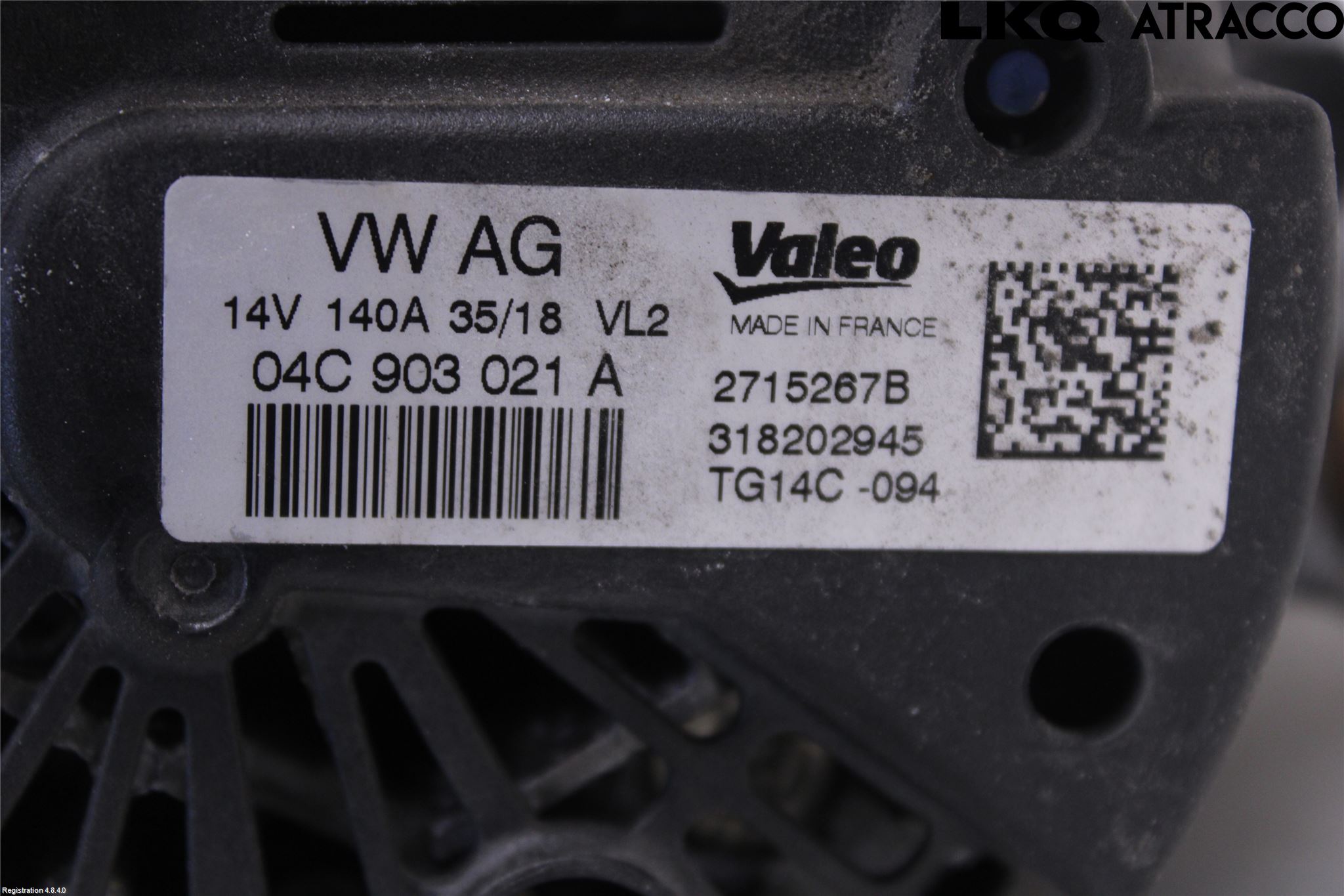 Volkswagen VW GOLF / E-GOLF VII 13-20 Dynamo