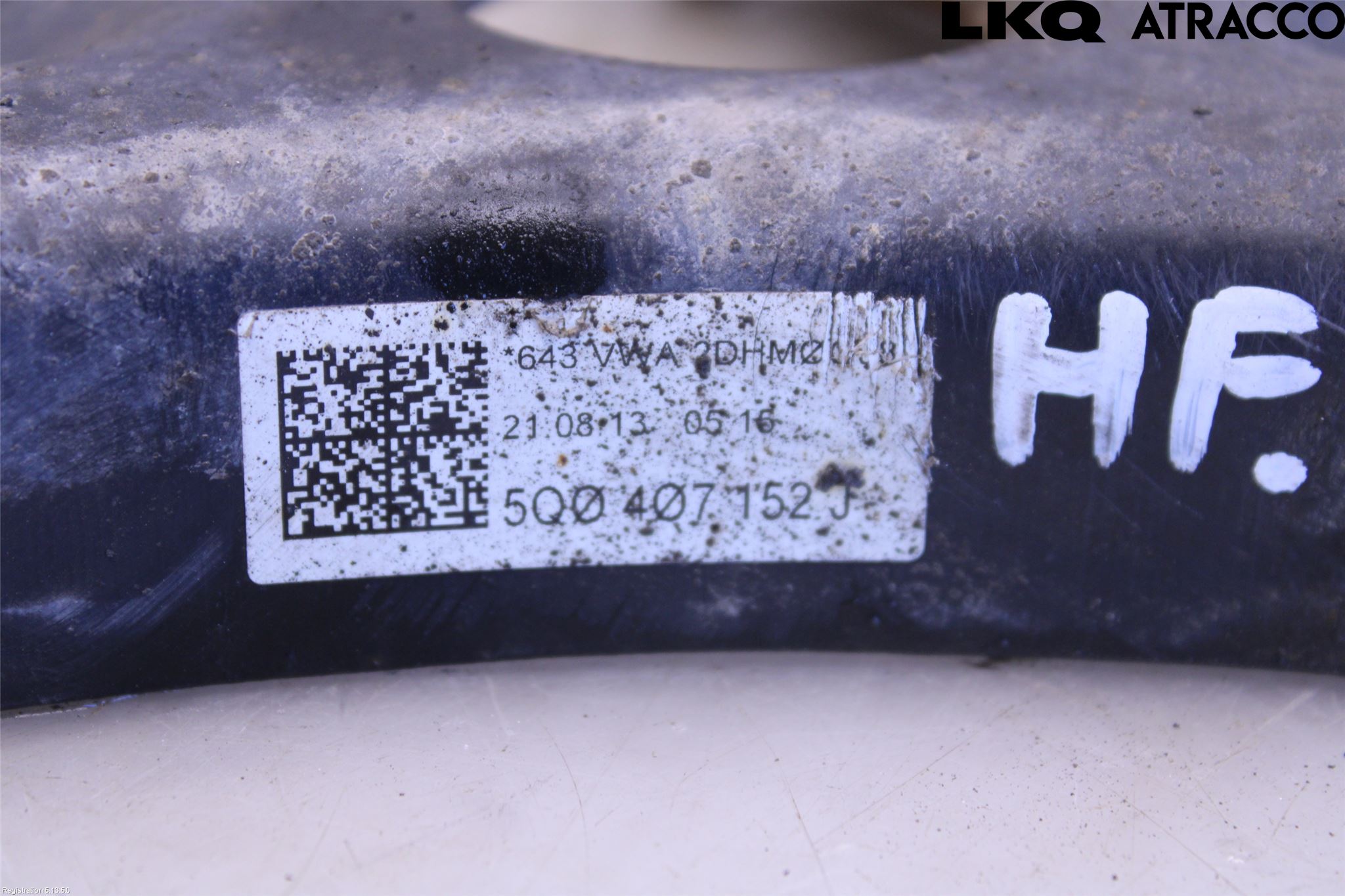 Audi A3/S3 8V 13-20 Bærearm Foran Høyre Nedre