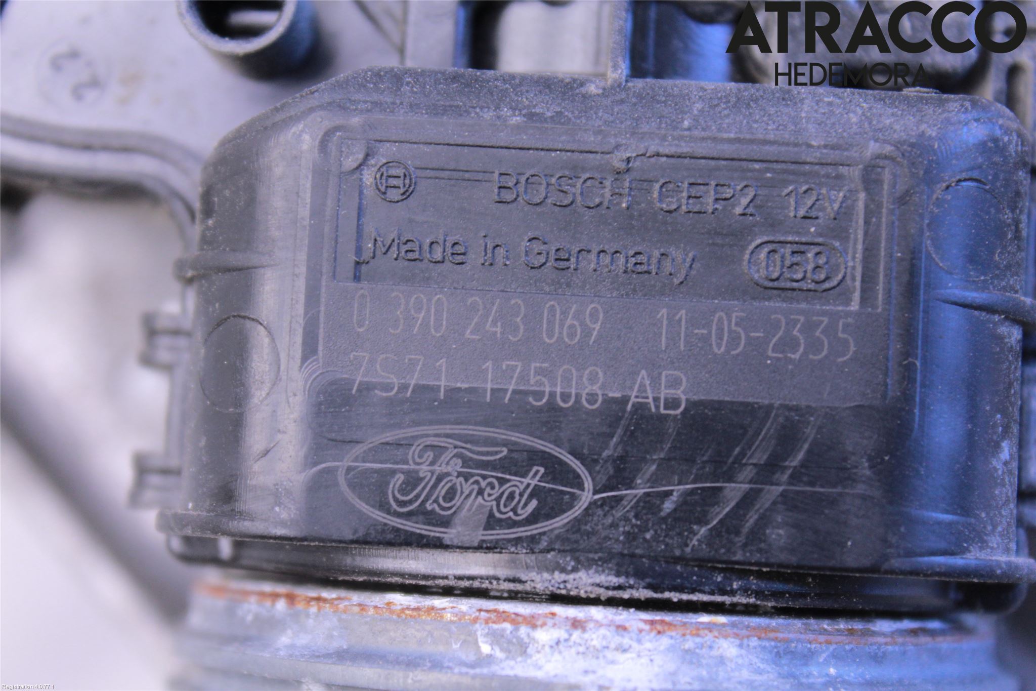 Ford MONDEO 07-15 Viskermotor Frontrute