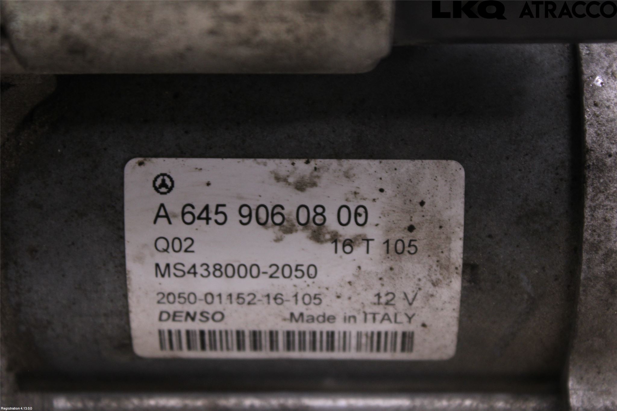 Mercedes-Benz MB A-KLASS (W176) 13-18 Startmotor Diesel