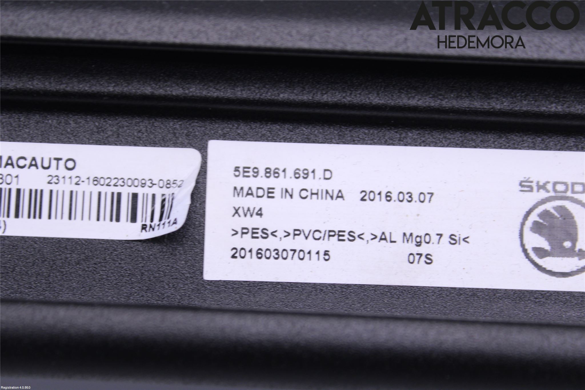 Skoda OCTAVIA (5E) 13-20 Innr Lastenett