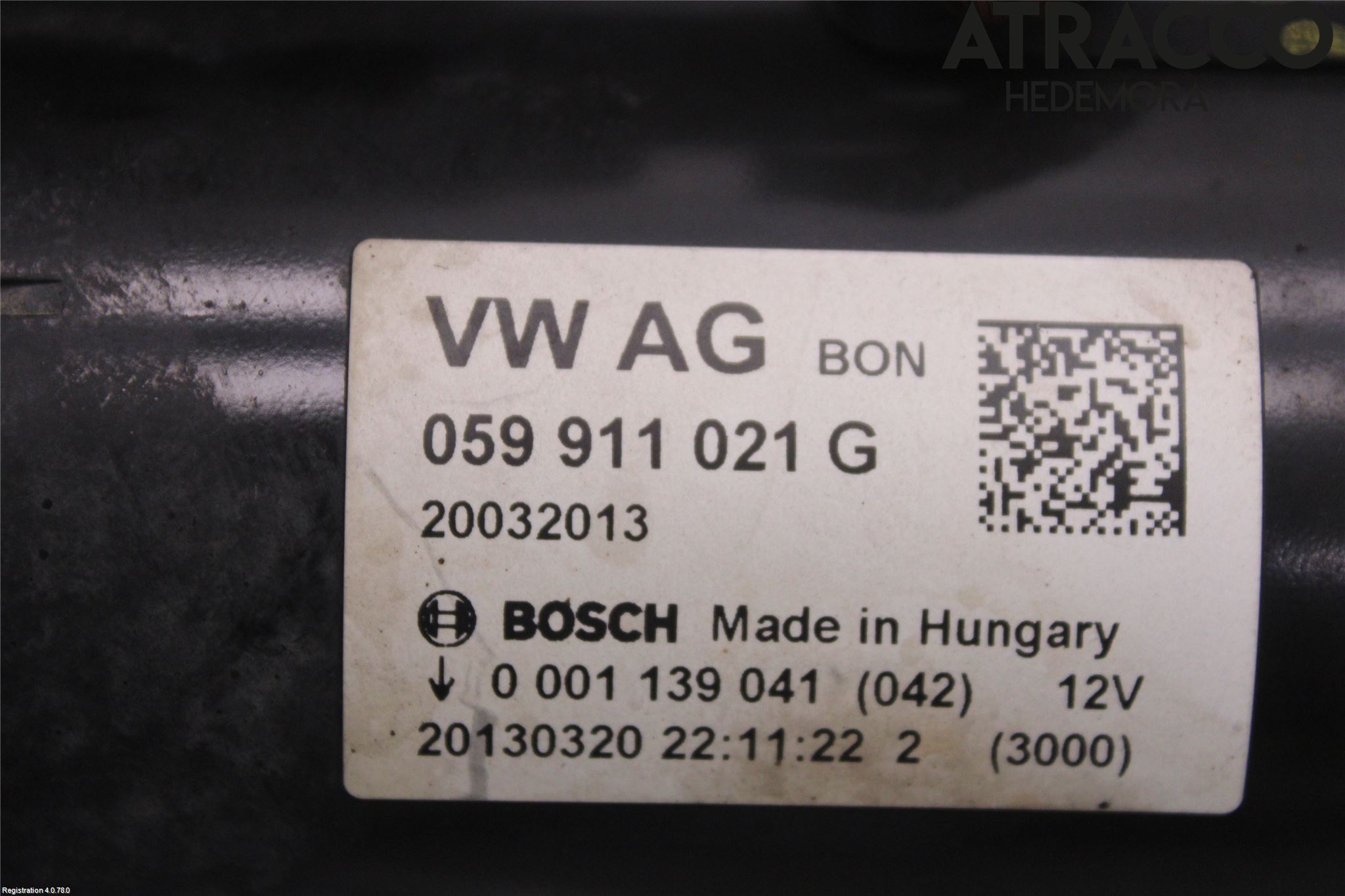 Audi Q5 09-16 Startmotor Diesel