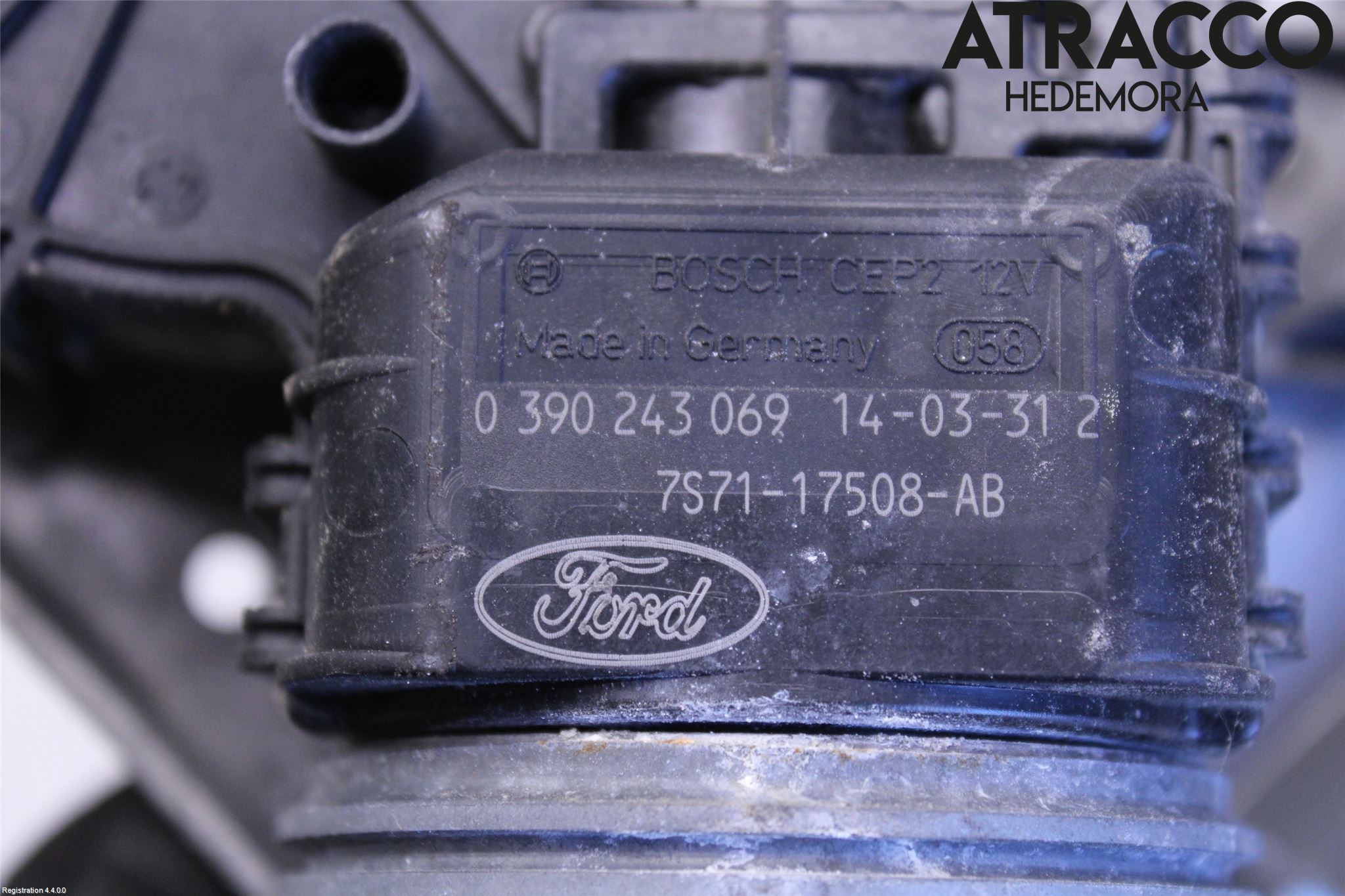 Ford MONDEO 07-15 Viskermotor Frontrute