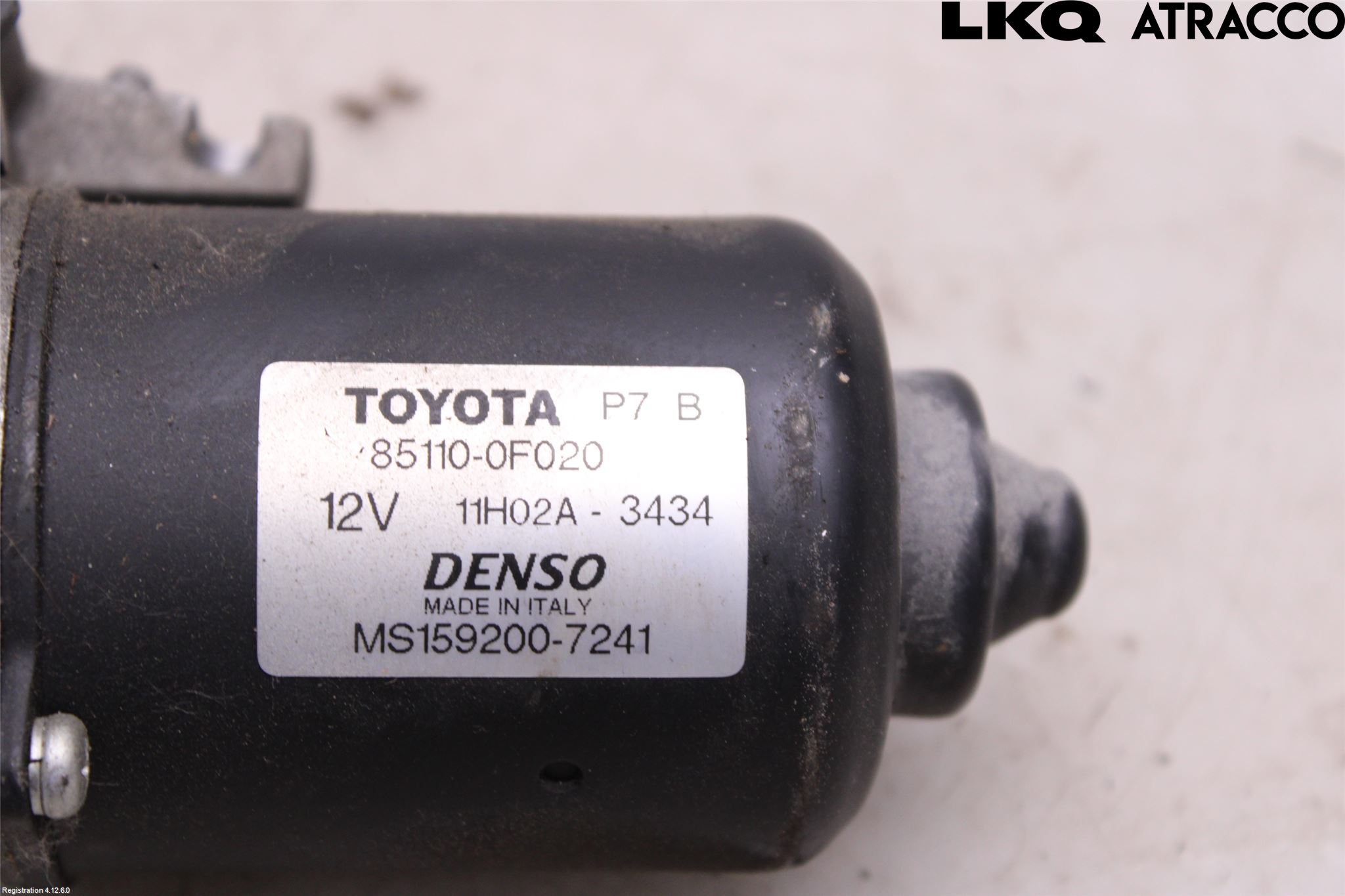 Toyota COROLLA VERSO 04-07 Viskermotor Frontrute