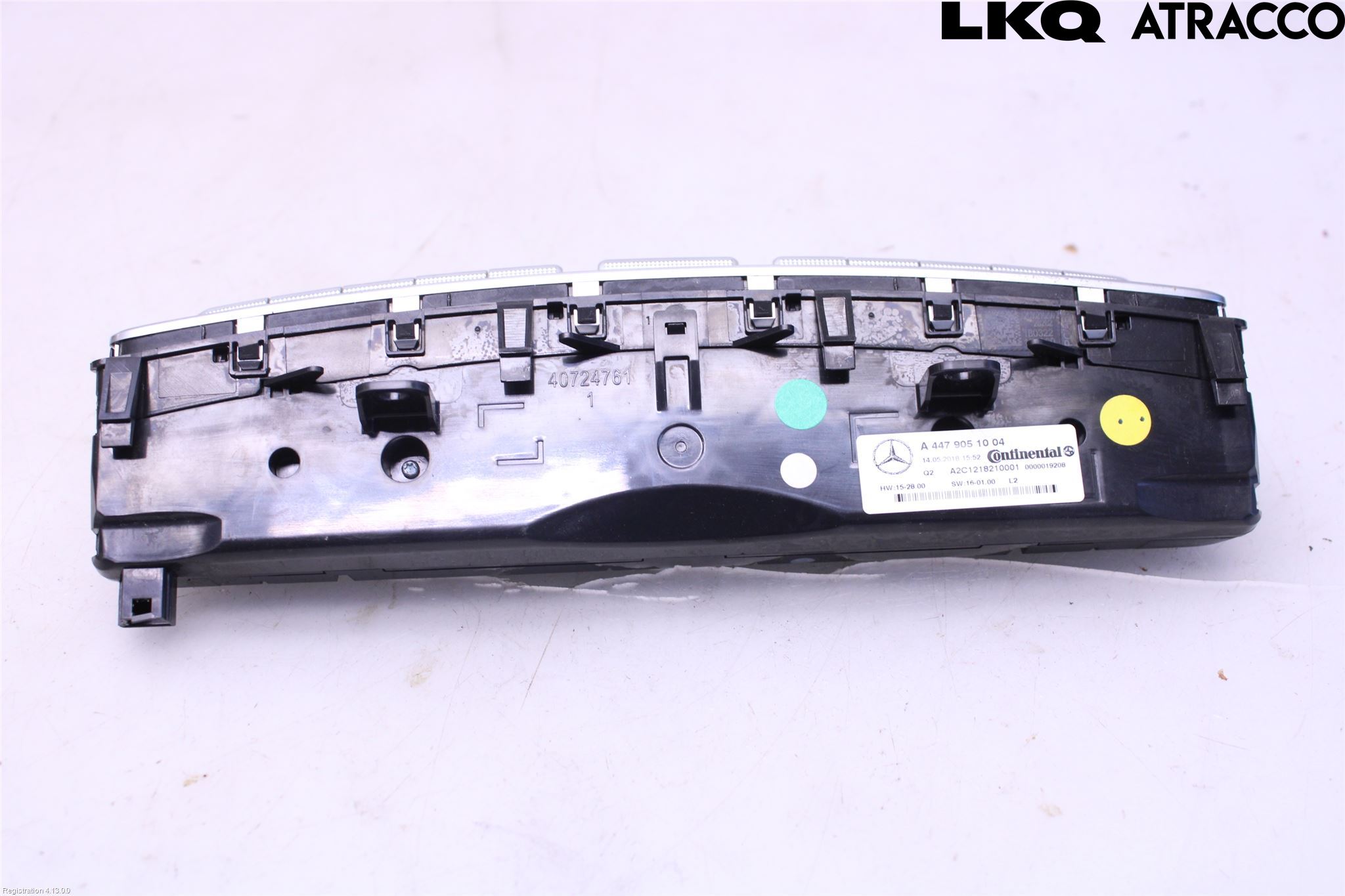 Mercedes-Benz MB VITO/V-KLASS (W640,W447,W448) 14- Varme Ac Betjening-Display