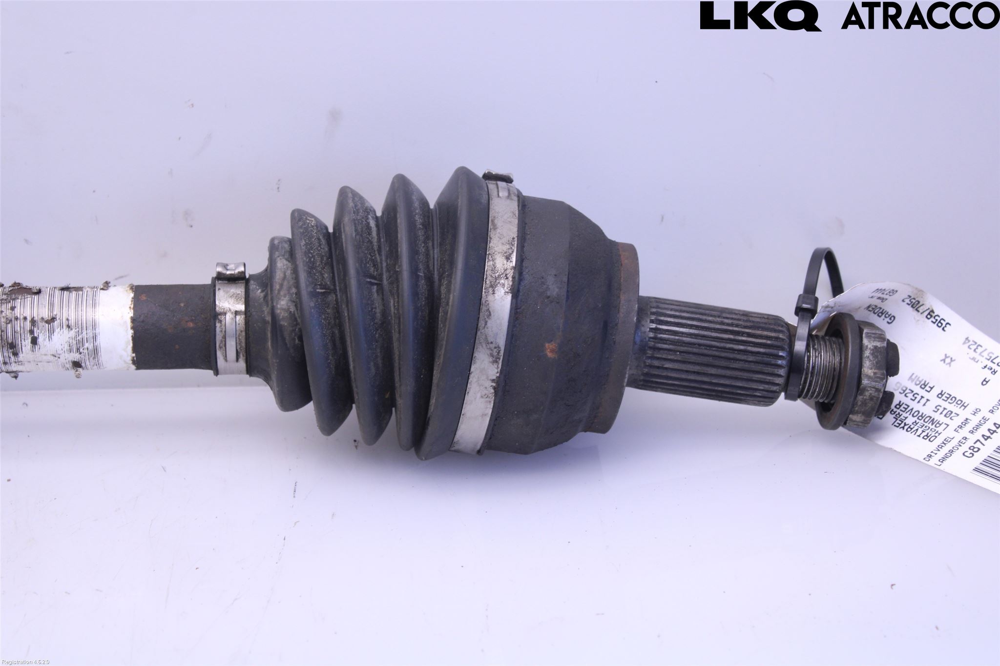 Landrover RANGE ROVER (L405) 13-21 Drivaksel Foran Kompl Høyre