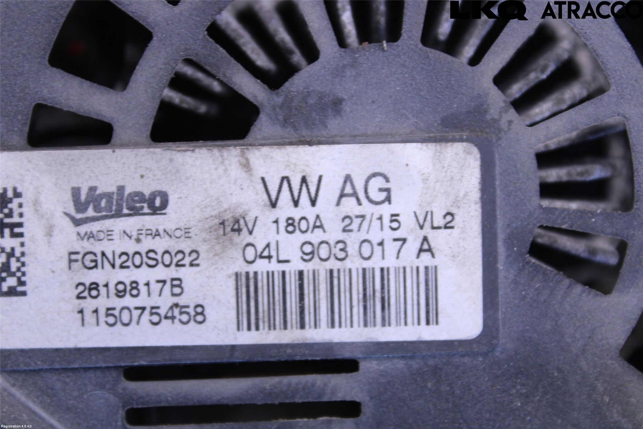 Audi A4 12-15 Dynamo