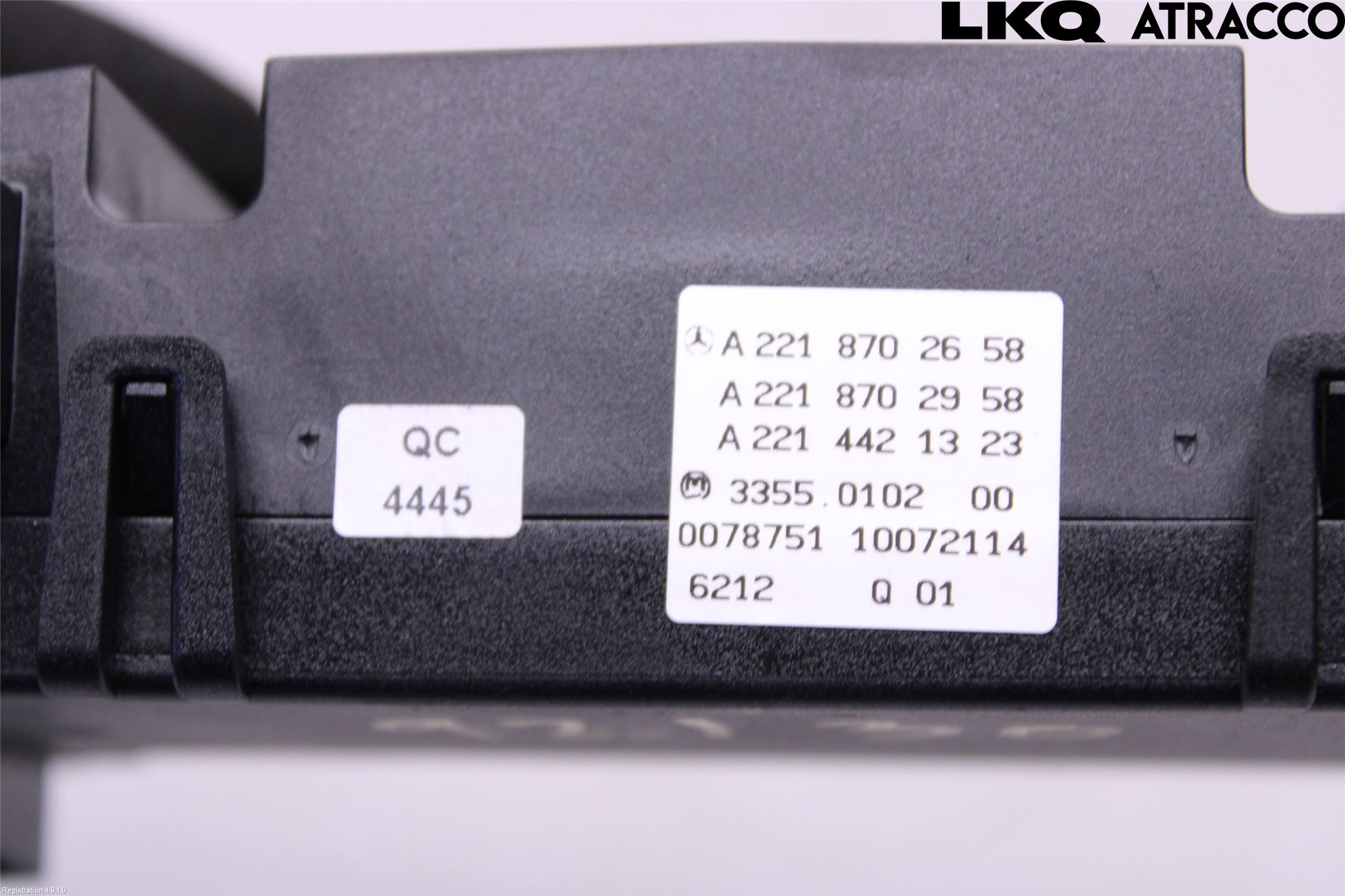 Mercedes-Benz MB S-KLASS (W221) 05-13 Varme Ac Betjening-Display