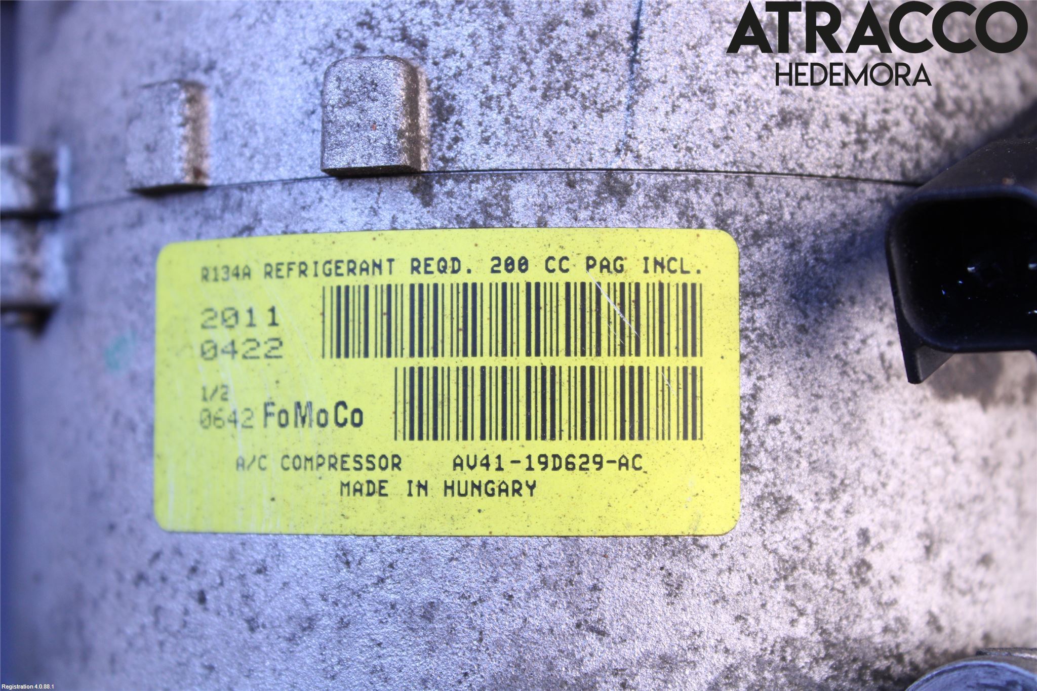 Ford KUGA 08-12 Varme Ac Kompressor
