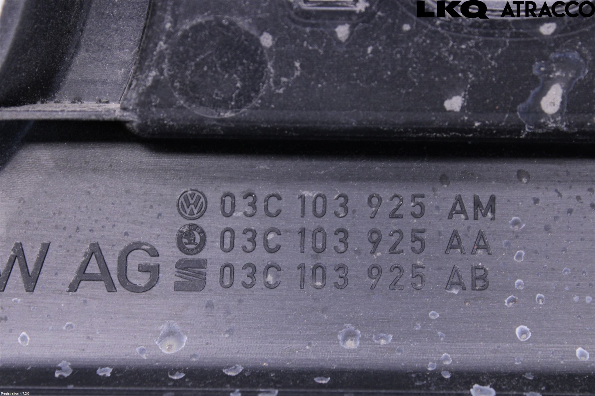 Volkswagen VW GOLF VI 09-13 Motor Deksel Over Motor