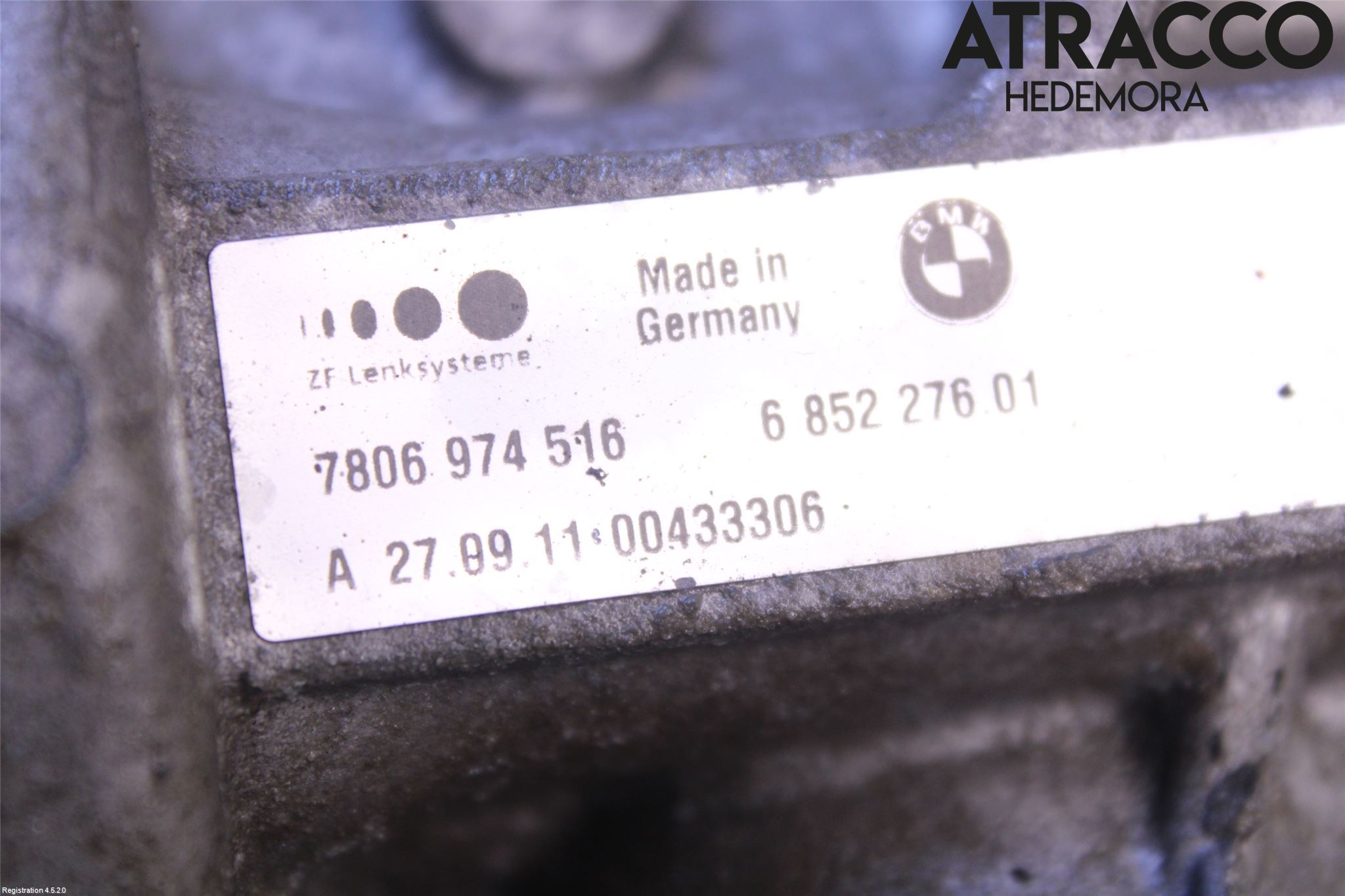 BMW 5 F10/F11/F18 09-17 Styrväxel/Snäcka Elektrisk